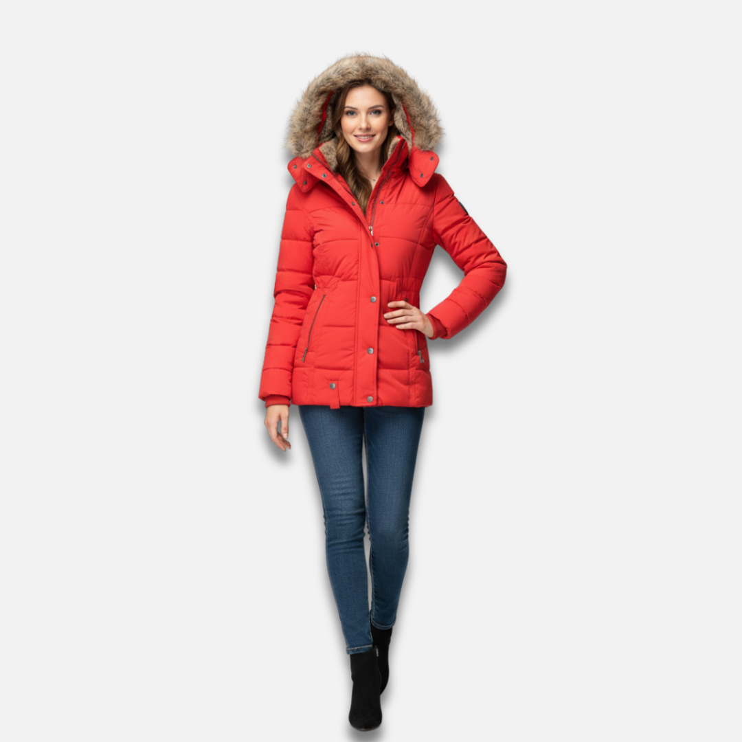 Women’s Hooded Puffer Jacket Laurel & Legacy