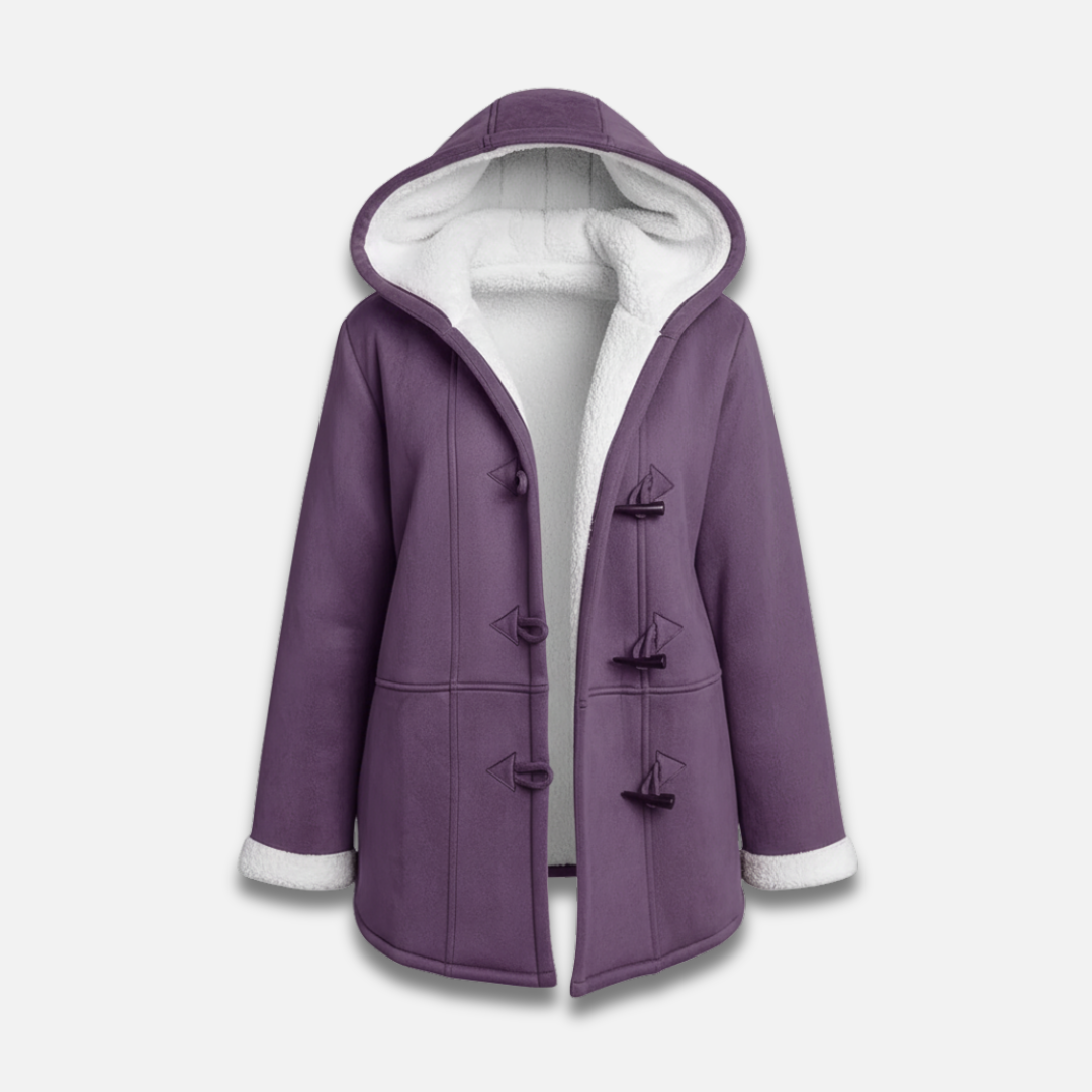 Women’s Fleece-Lined Hooded Coat Laurel & Legacy