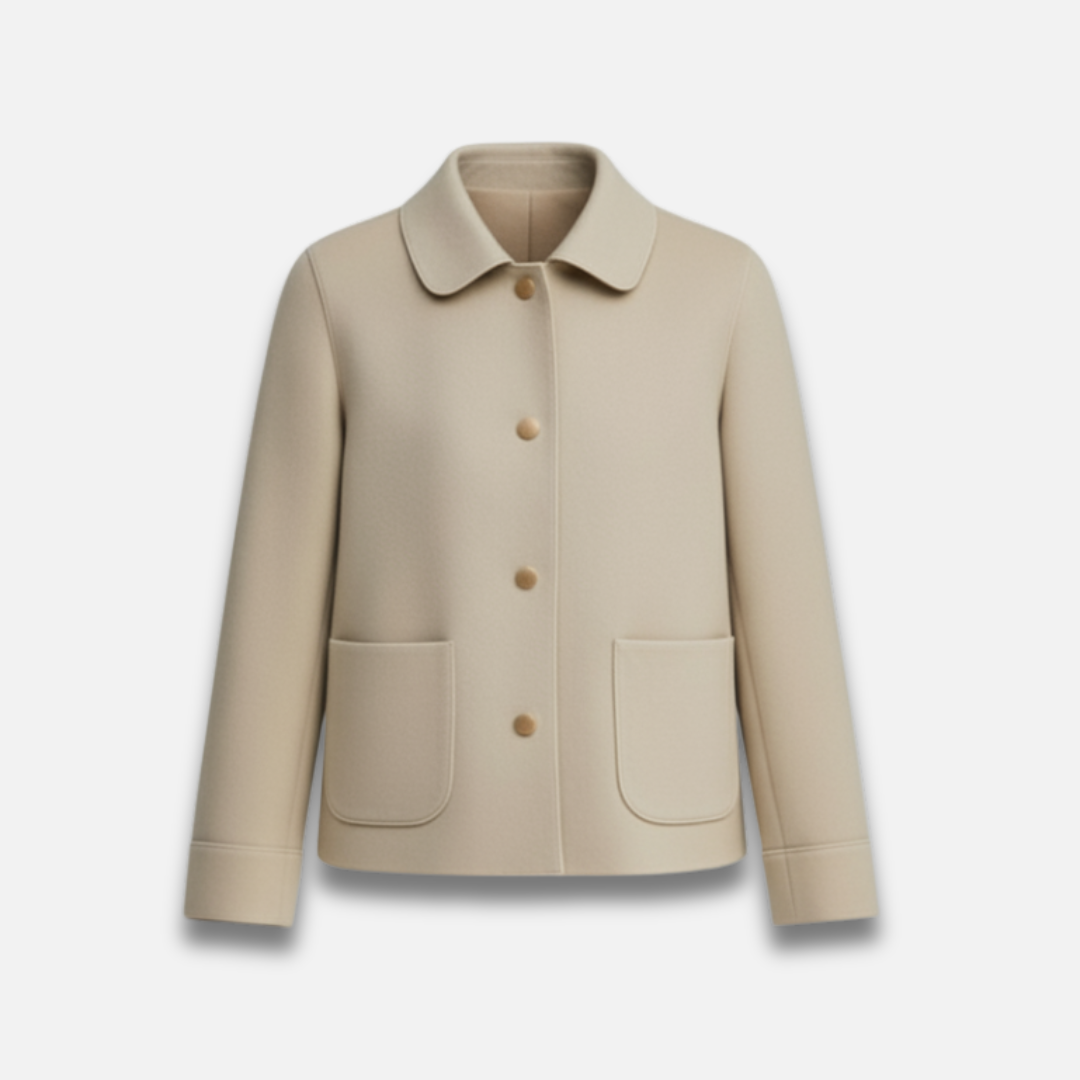 Women’s Minimalist Wool Coat Laurel & Legacy