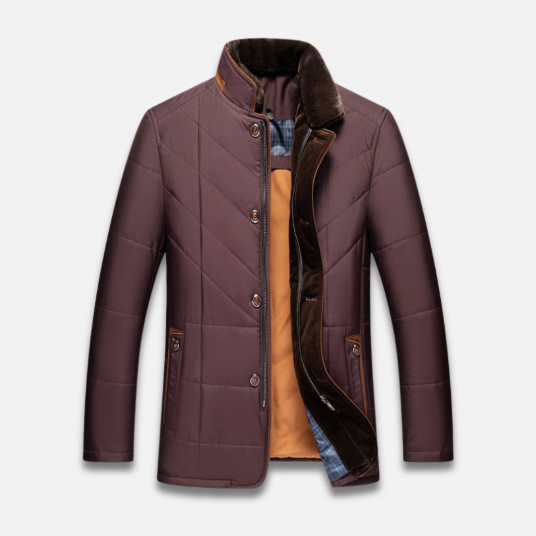 Men’s Warm Plush Cotton Jacket Laurel & Legacy