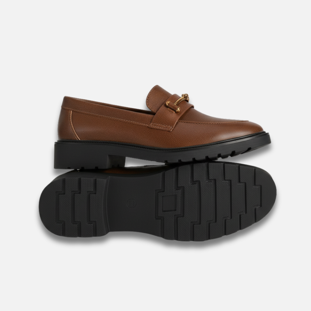 Women’s Retro Thick Sole Penny Loafer Shoes Laurel & Legacy