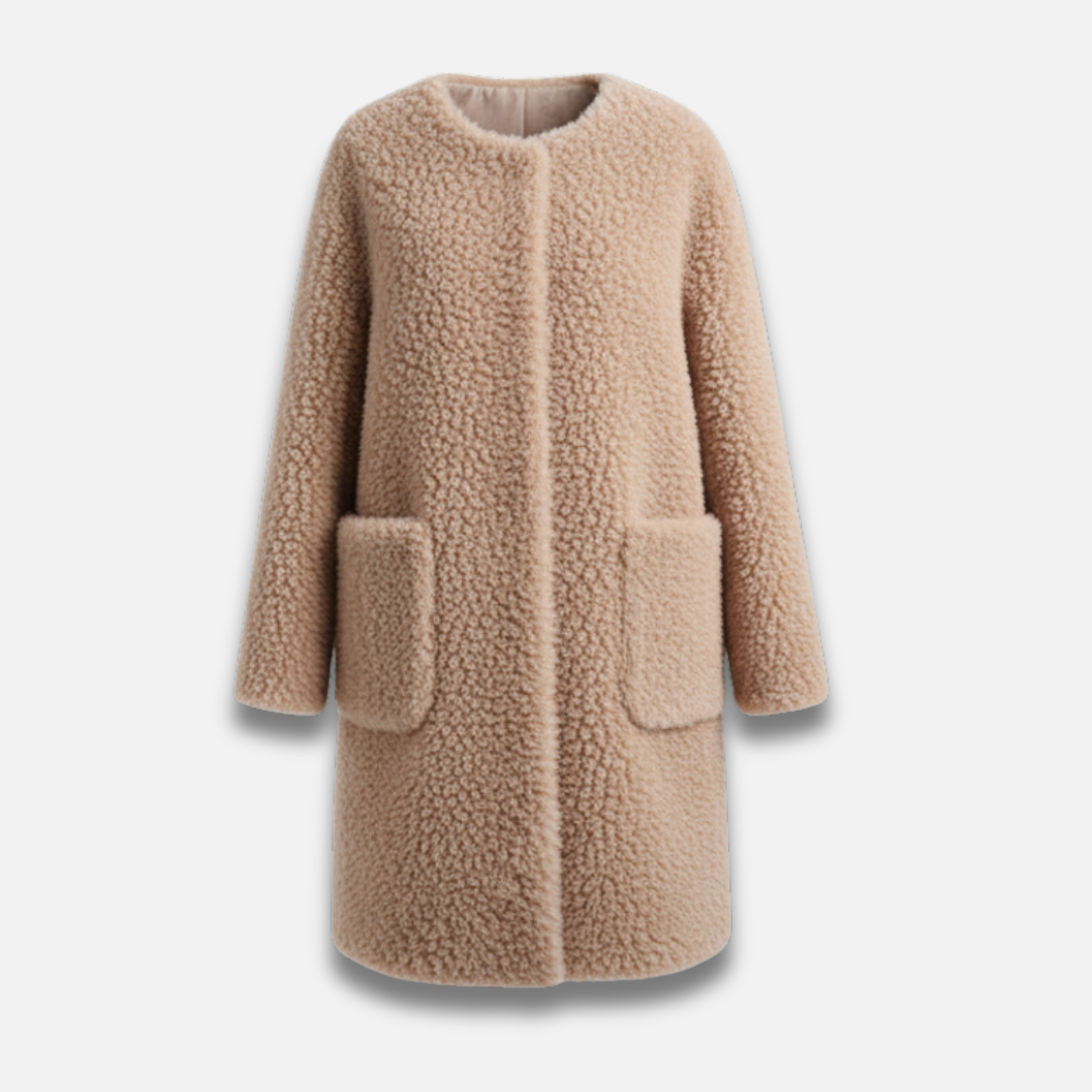 Women’s Shearling Faux Fur Coat Laurel & Legacy