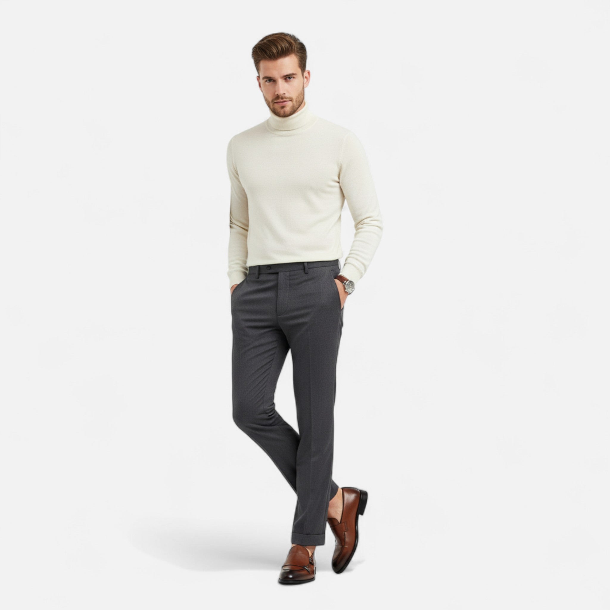 Laurel Legacy | Men’s Classic Monk Strap Shoes Laurel & Legacy