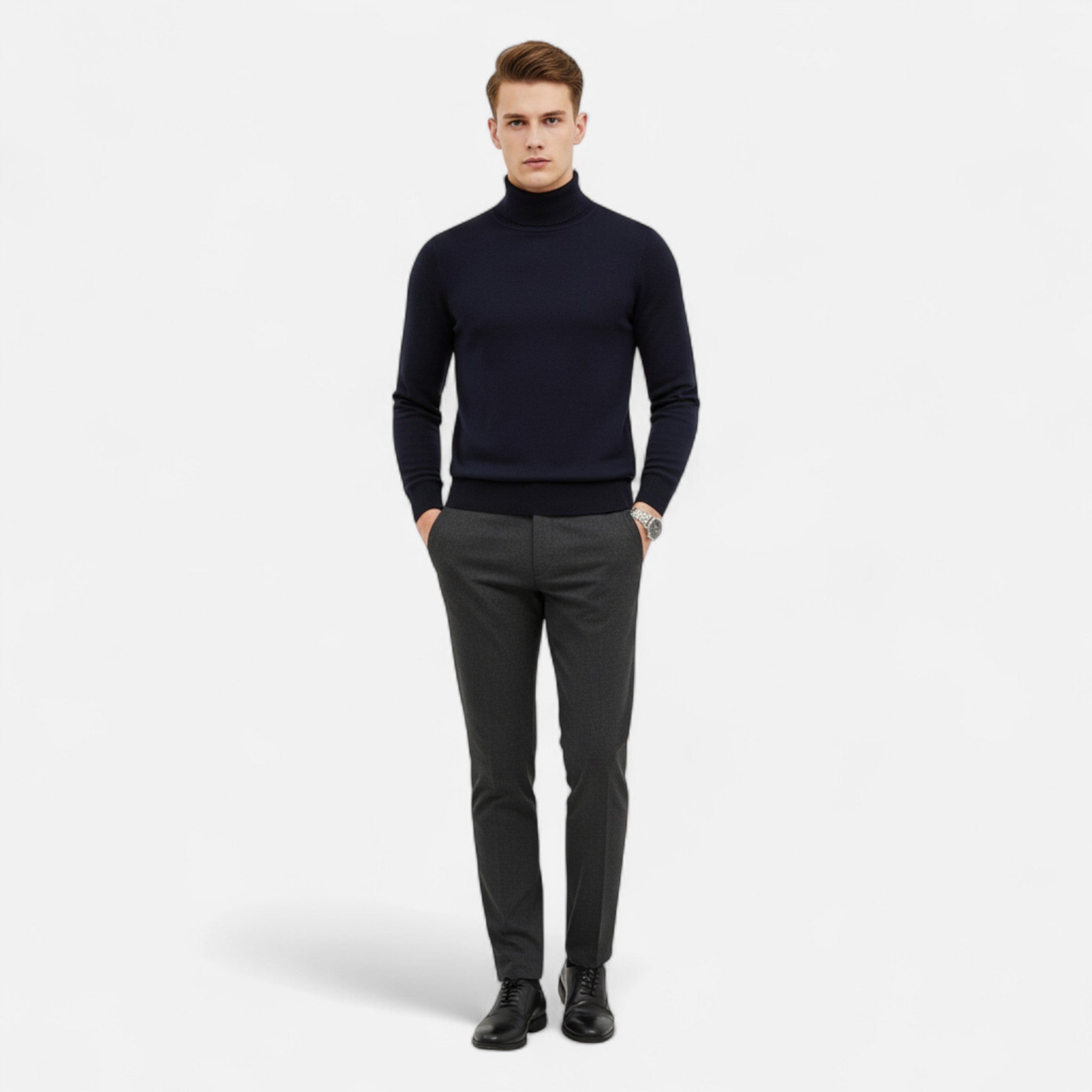 Laurel Legacy | Men’s Wool Turtleneck Sweater Laurel & Legacy