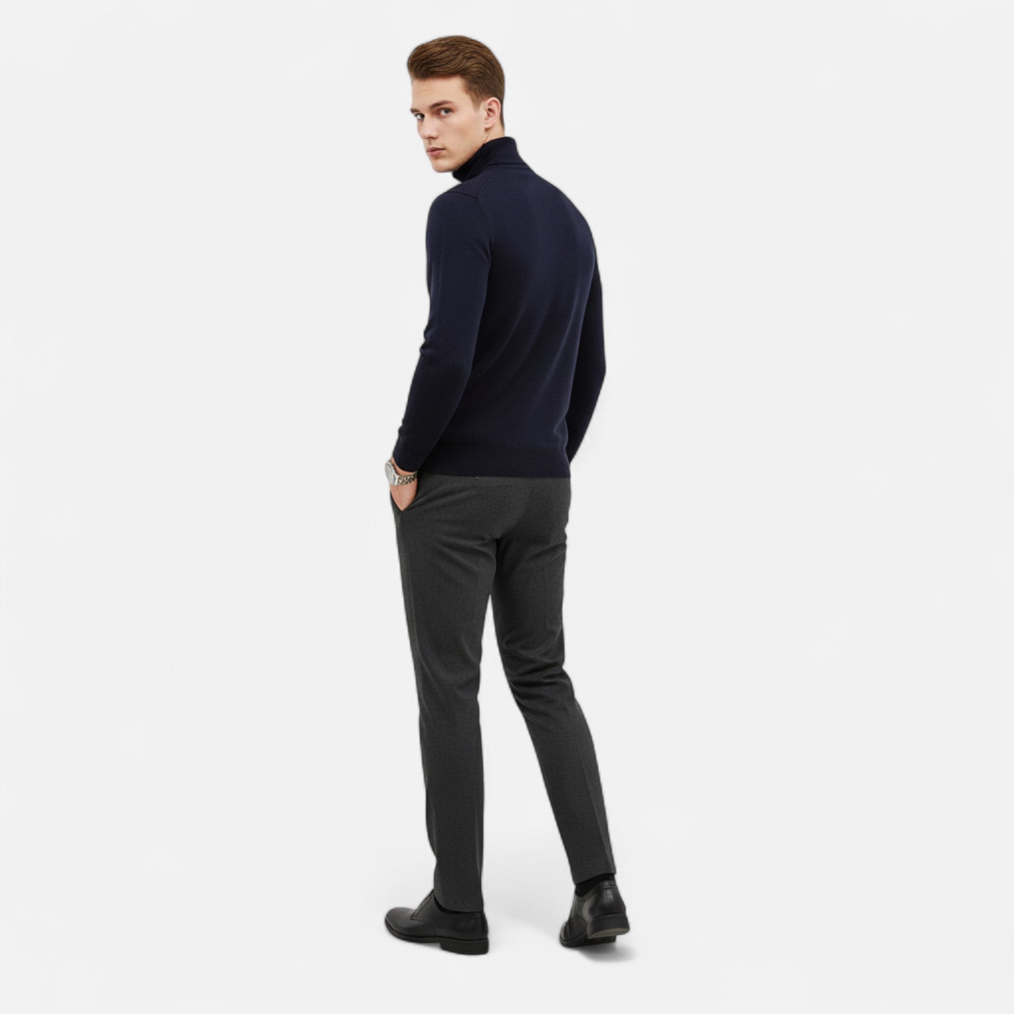 Laurel Legacy | Men’s Wool Turtleneck Sweater Laurel & Legacy