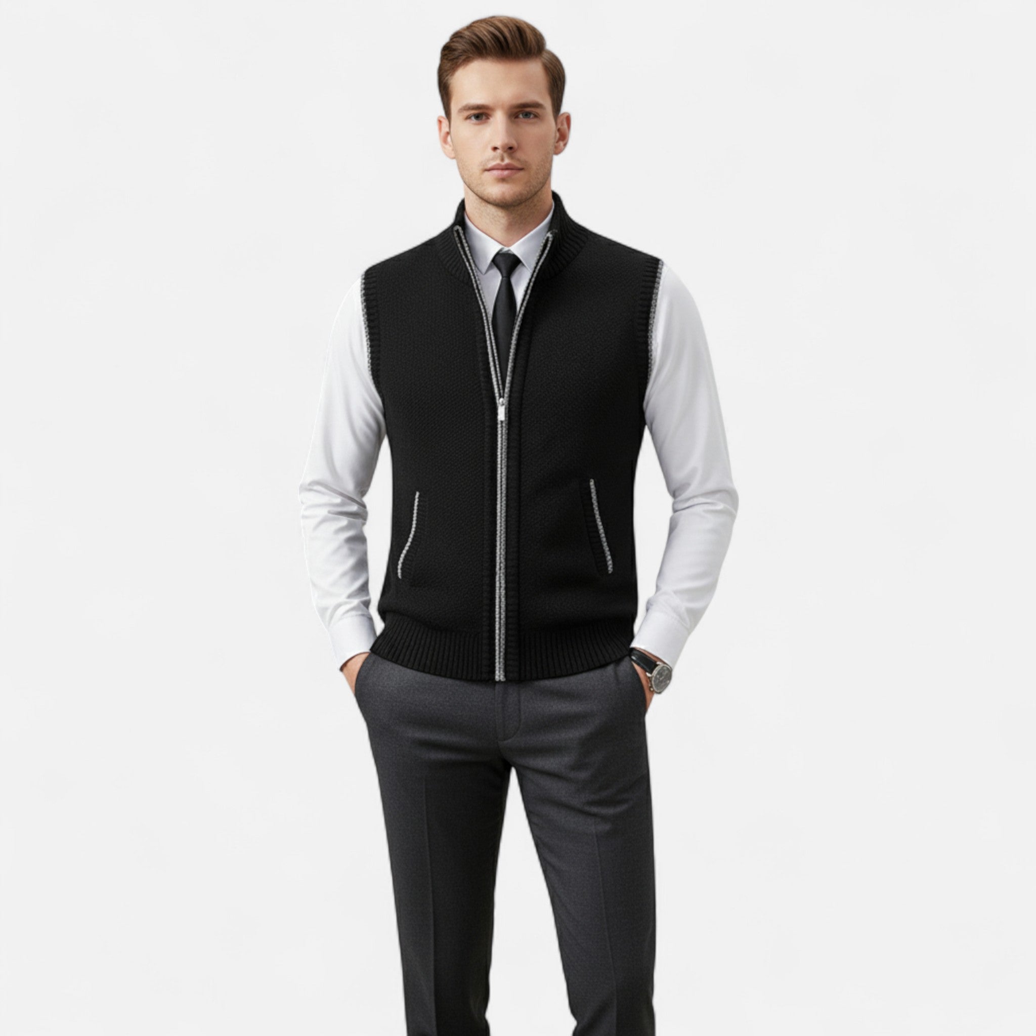 Laurel Legacy | Men’s Sleeveless Wool Sweater Laurel & Legacy
