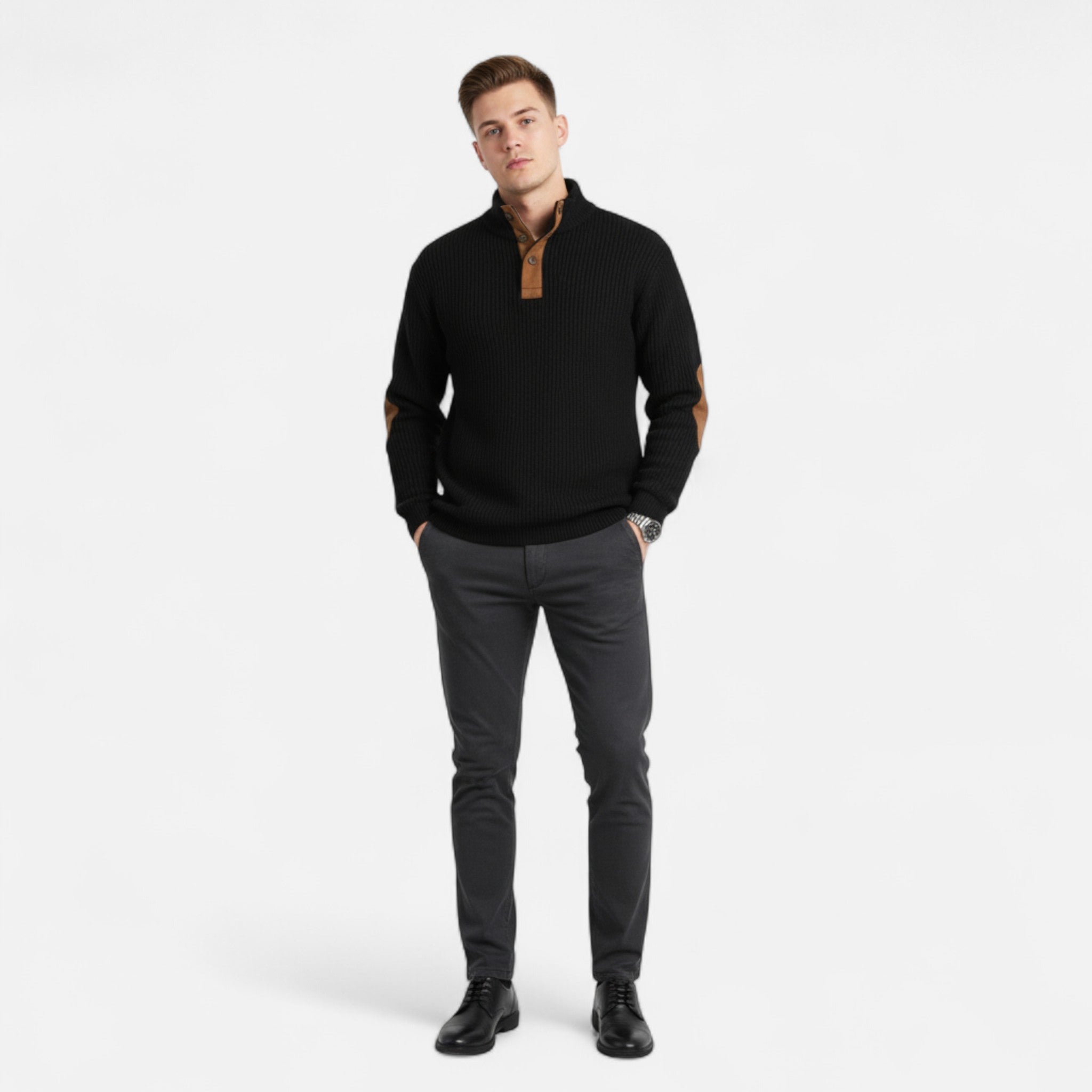 Laurel Legacy | Men’s Elbow Patch Sweater Laurel & Legacy