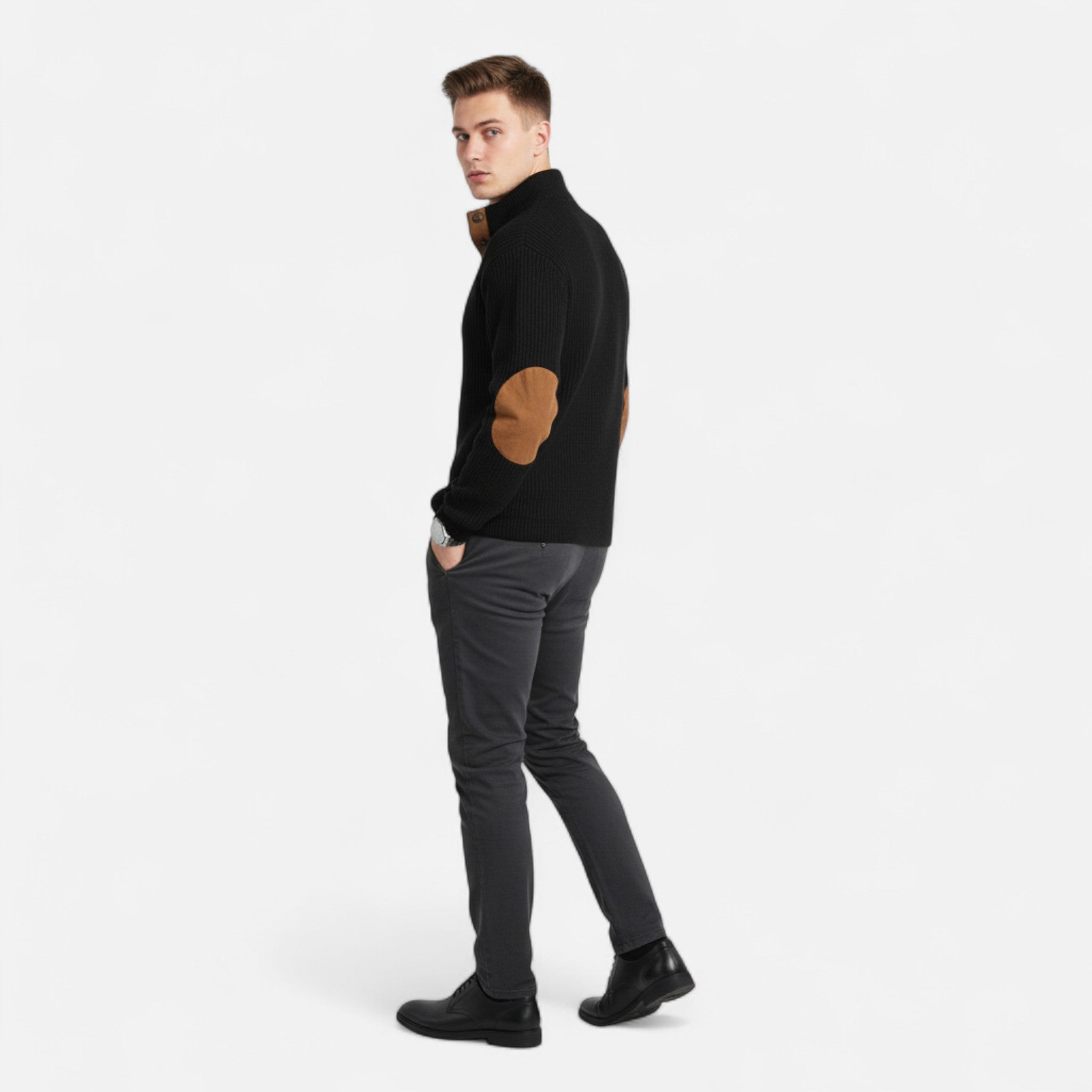 Laurel Legacy | Men’s Elbow Patch Sweater Laurel & Legacy