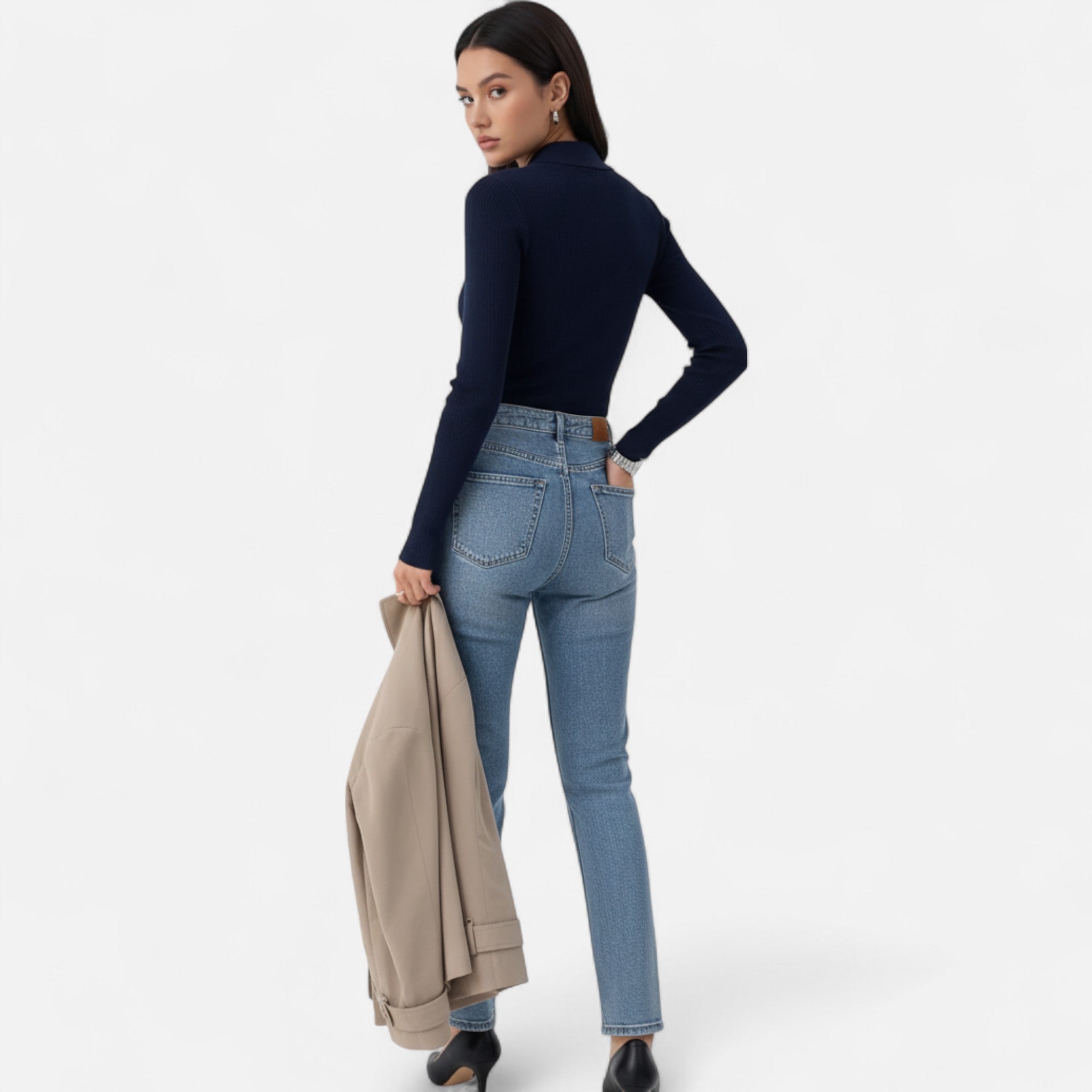 Laurel Legacy | Women’s Polo Sweater Laurel & Legacy