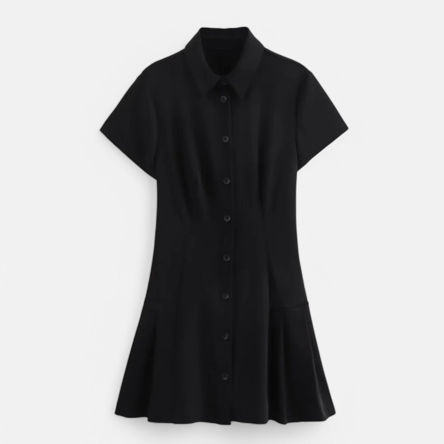 Laurel & Legacy | Women’S Spring Slim Fit Shirt Dress Elegant Short Style