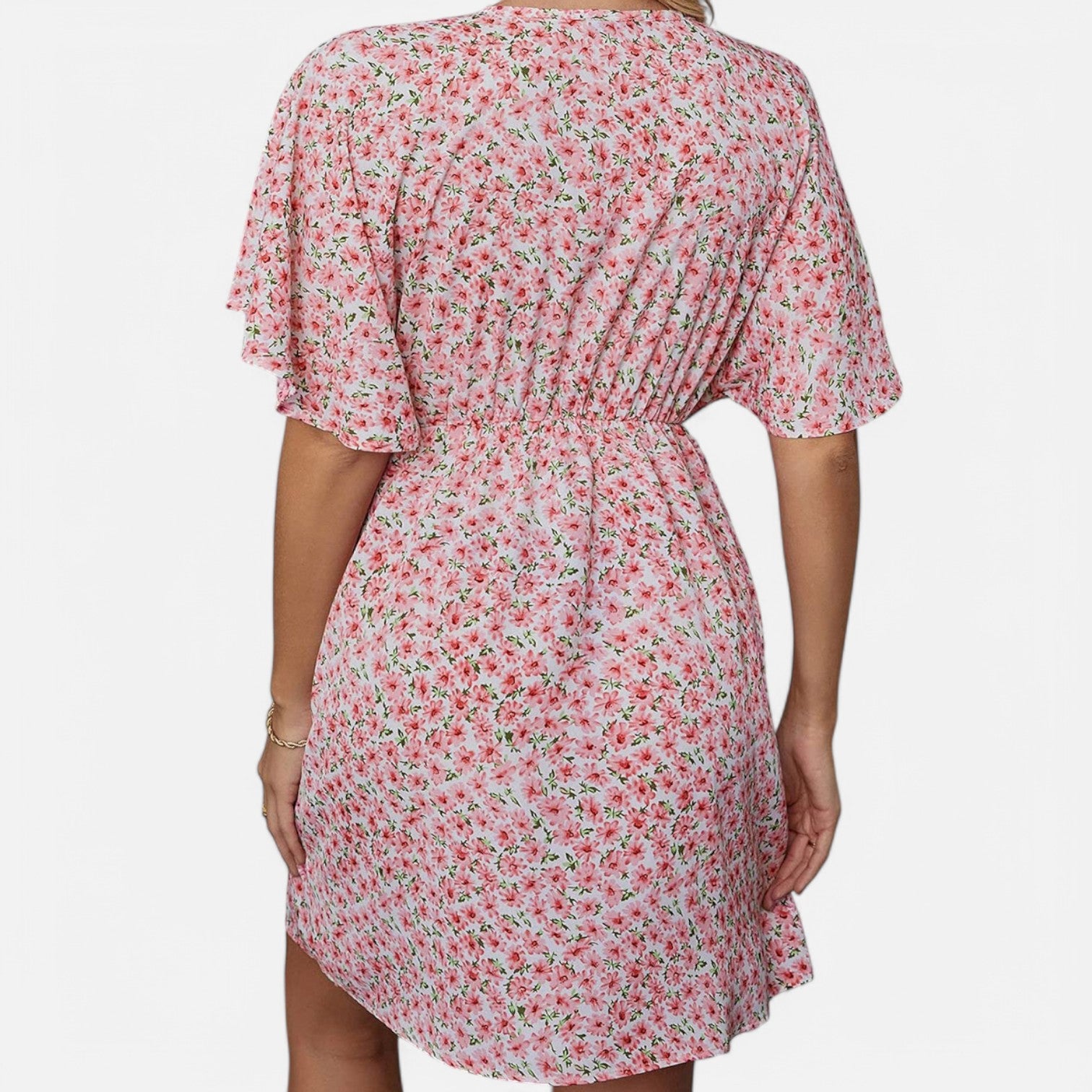 Laurel & Legacy | Women’S Spring Summer V-Neck Print Casual Loose Dress