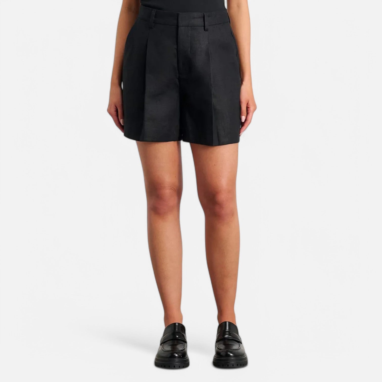Laurel & Legacy | Women’S Summer Cotton Linen Vest & Shorts Set Casual Chic