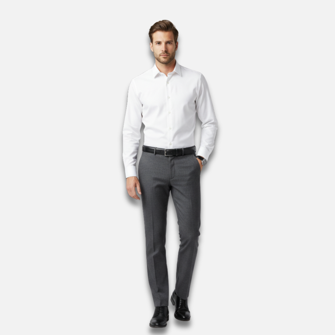 Men’s Classic Formal Suit Trousers Laurel & Legacy