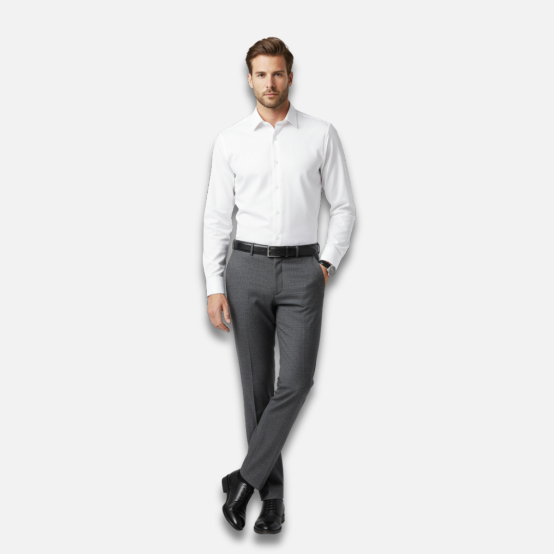 Men’s Classic Formal Suit Trousers Laurel & Legacy