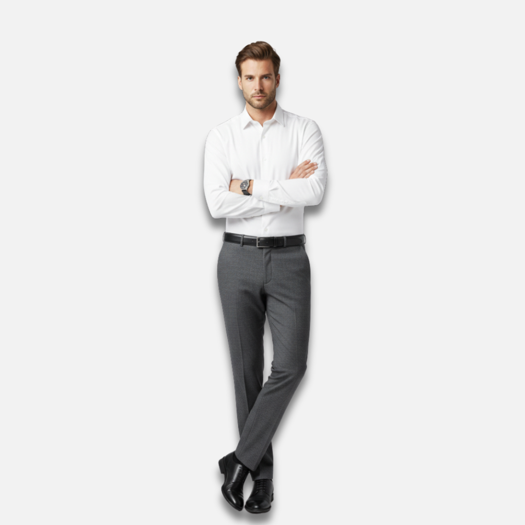 Men’s Classic Formal Suit Trousers Laurel & Legacy