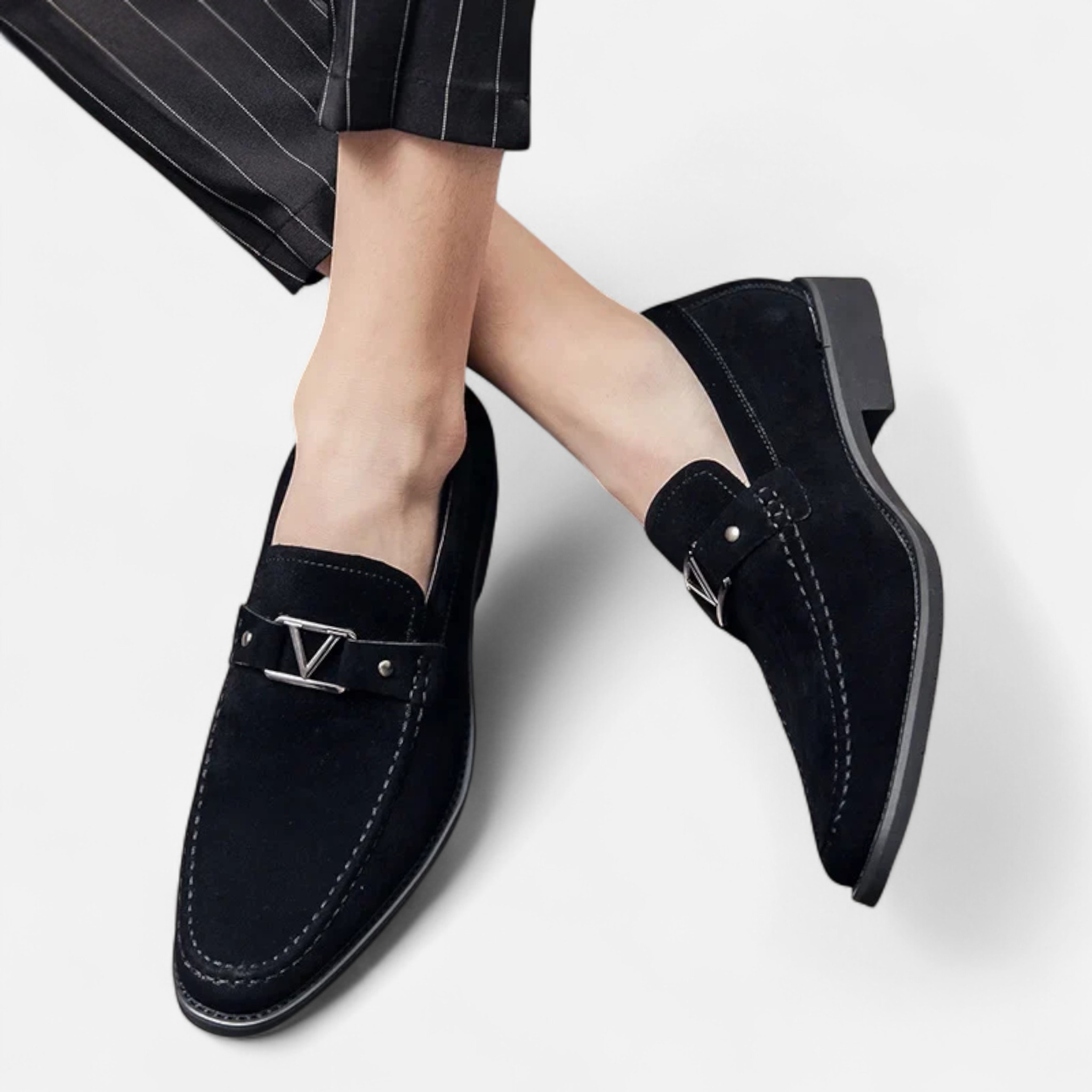 Laurel Legacy | Men’s Suede Slip-On Loafers Laurel & Legacy