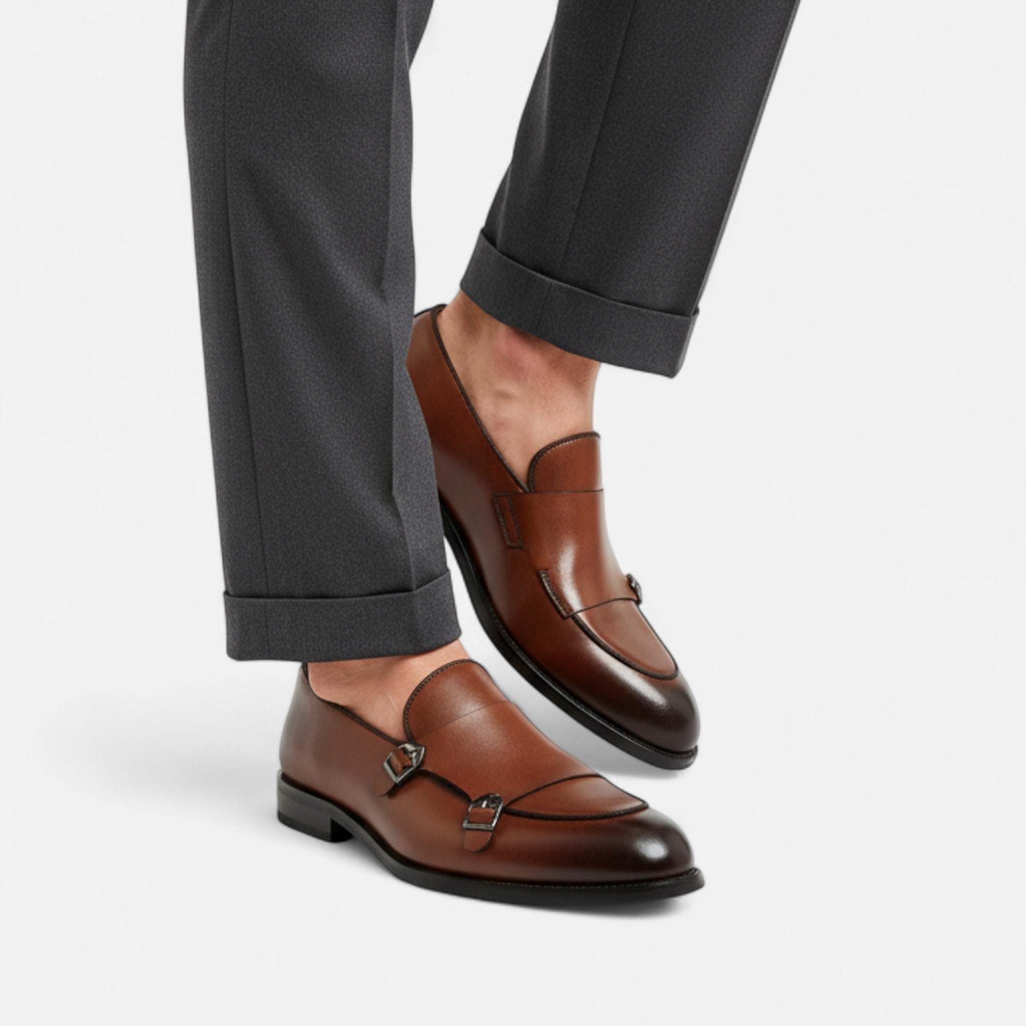 Laurel Legacy | Men’s Classic Monk Strap Shoes Laurel & Legacy