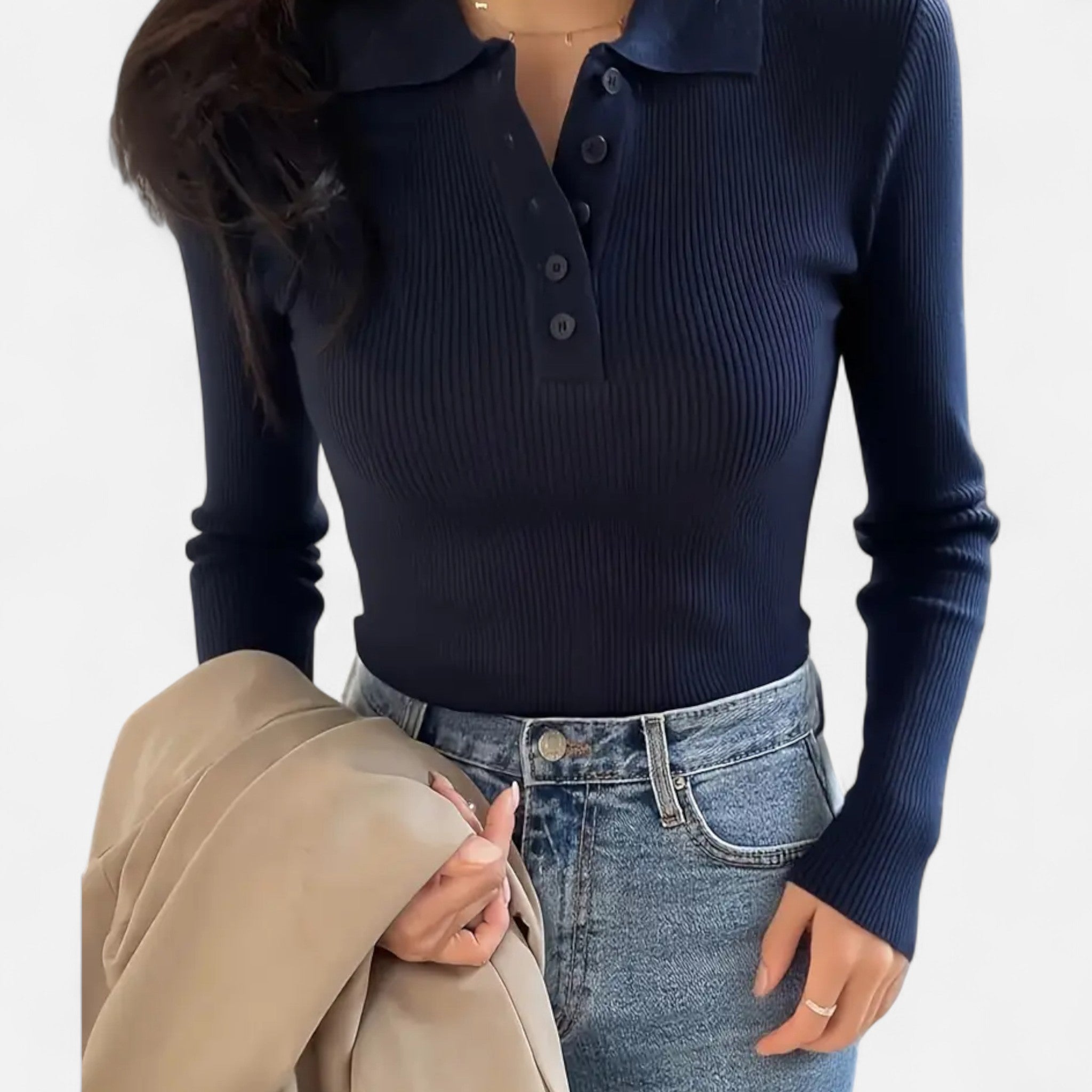 Laurel Legacy | Women’s Polo Sweater Laurel & Legacy