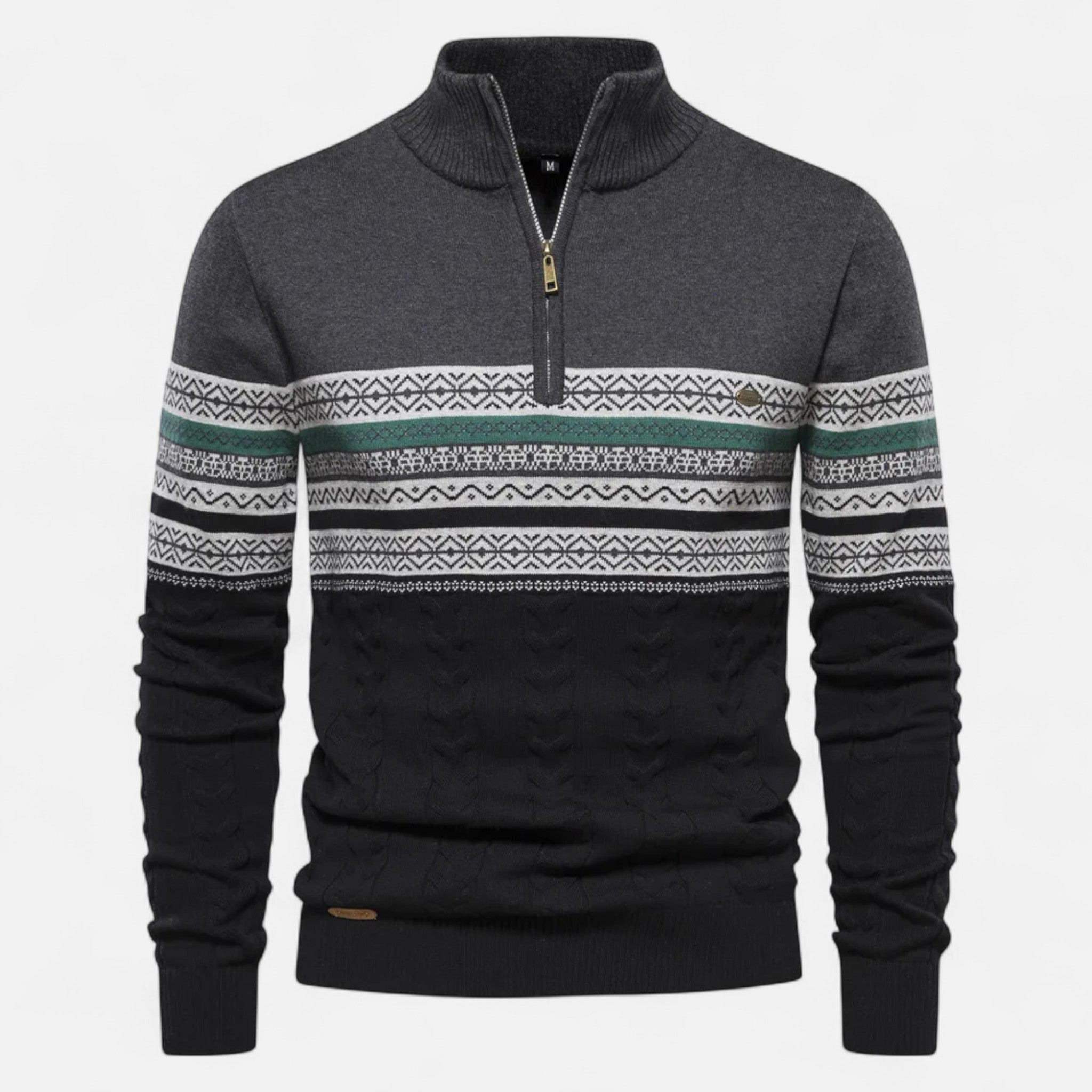 Laurel Legacy | Men’s Half-Zip Winter Sweater Laurel & Legacy