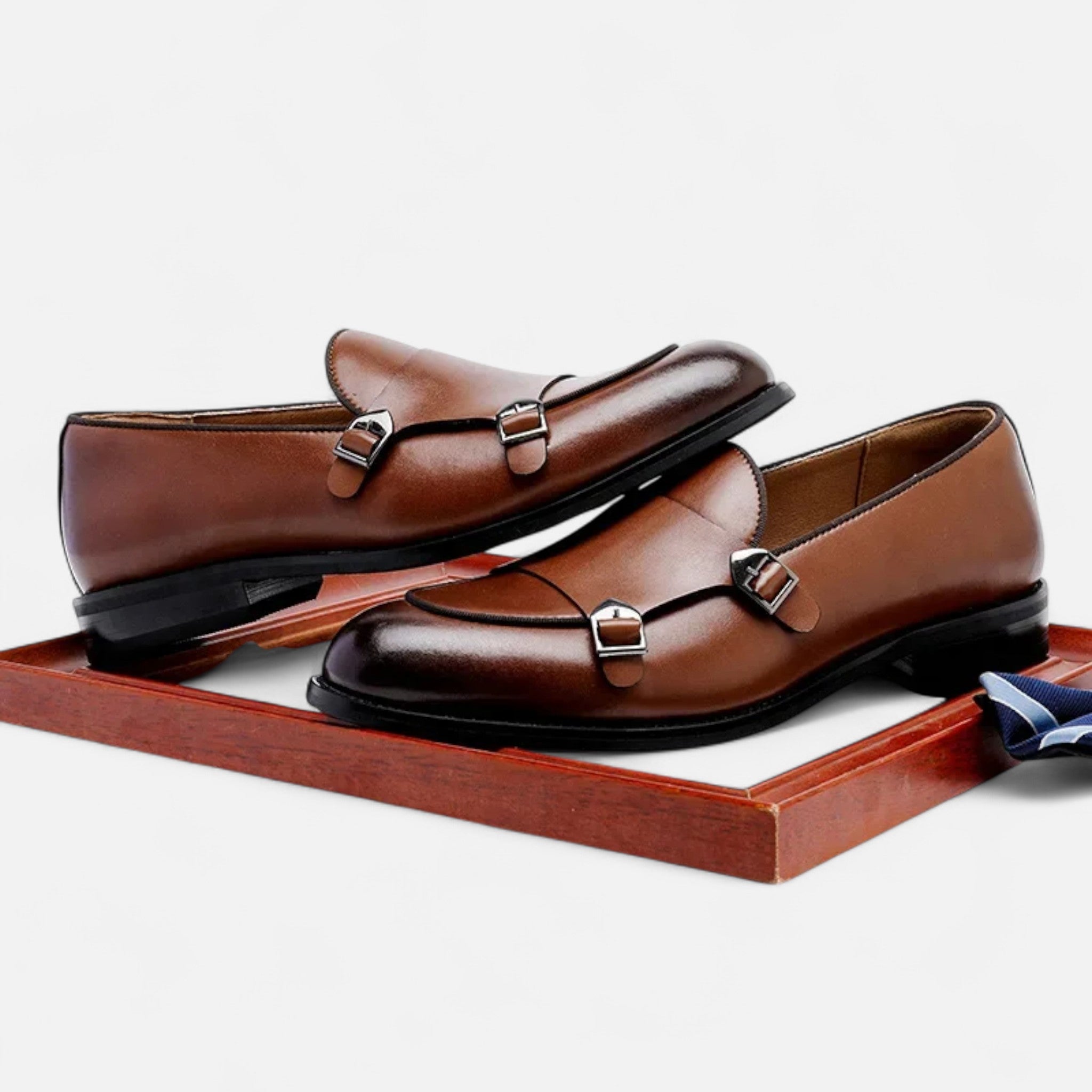 Laurel Legacy | Men’s Classic Monk Strap Shoes Laurel & Legacy