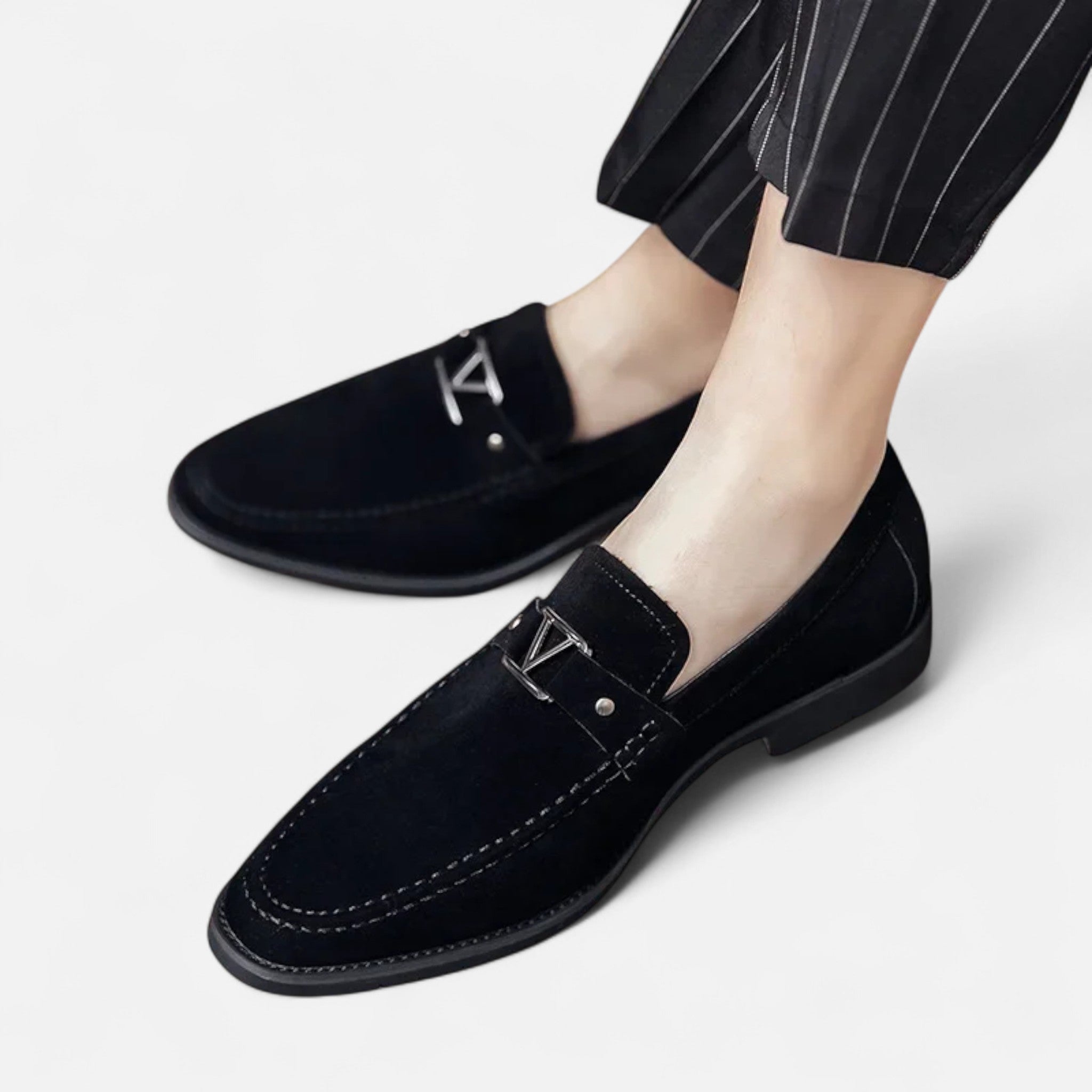 Laurel Legacy | Men’s Suede Slip-On Loafers Laurel & Legacy