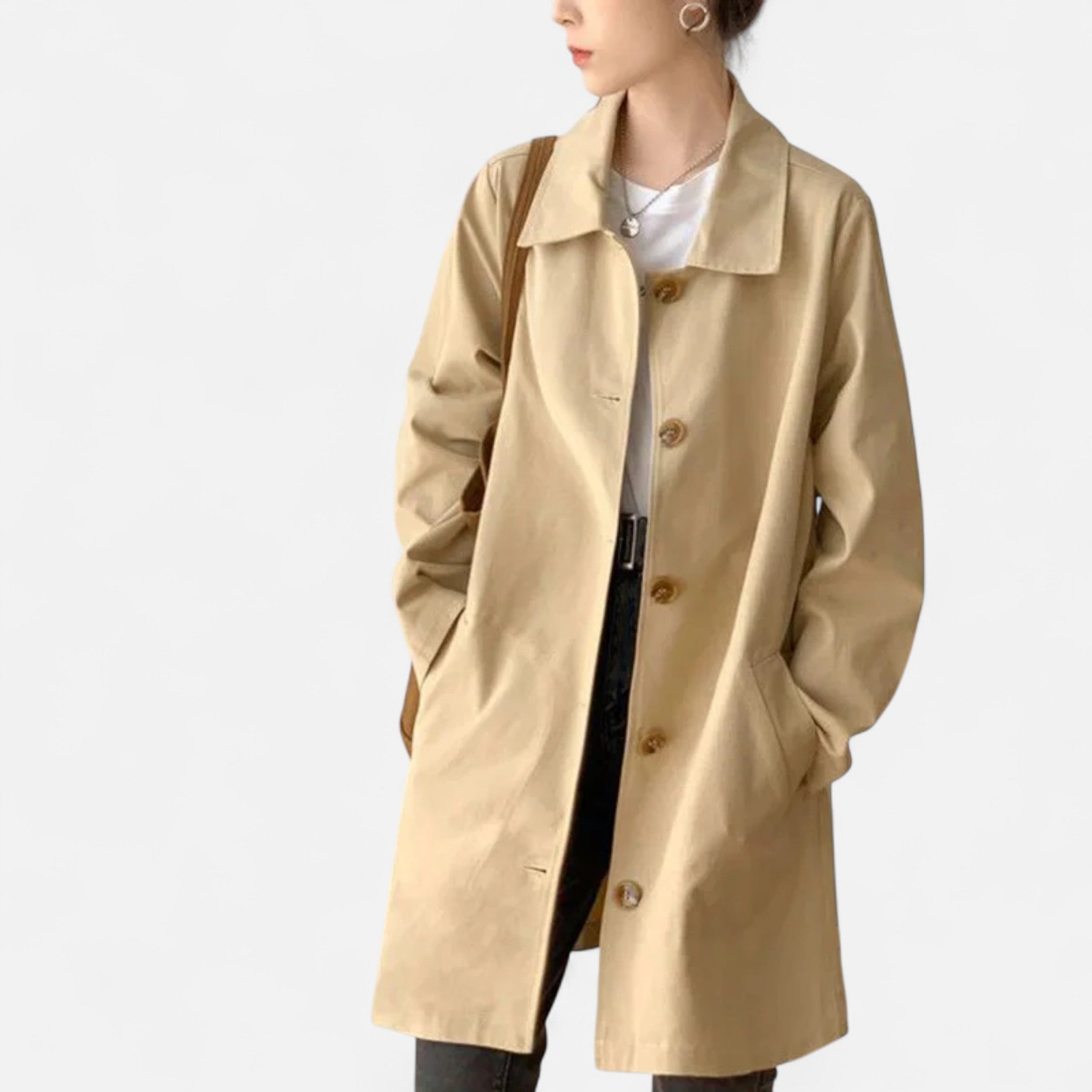 Laurel Legacy | Women’s Classic Wool Trench Coat Laurel & Legacy