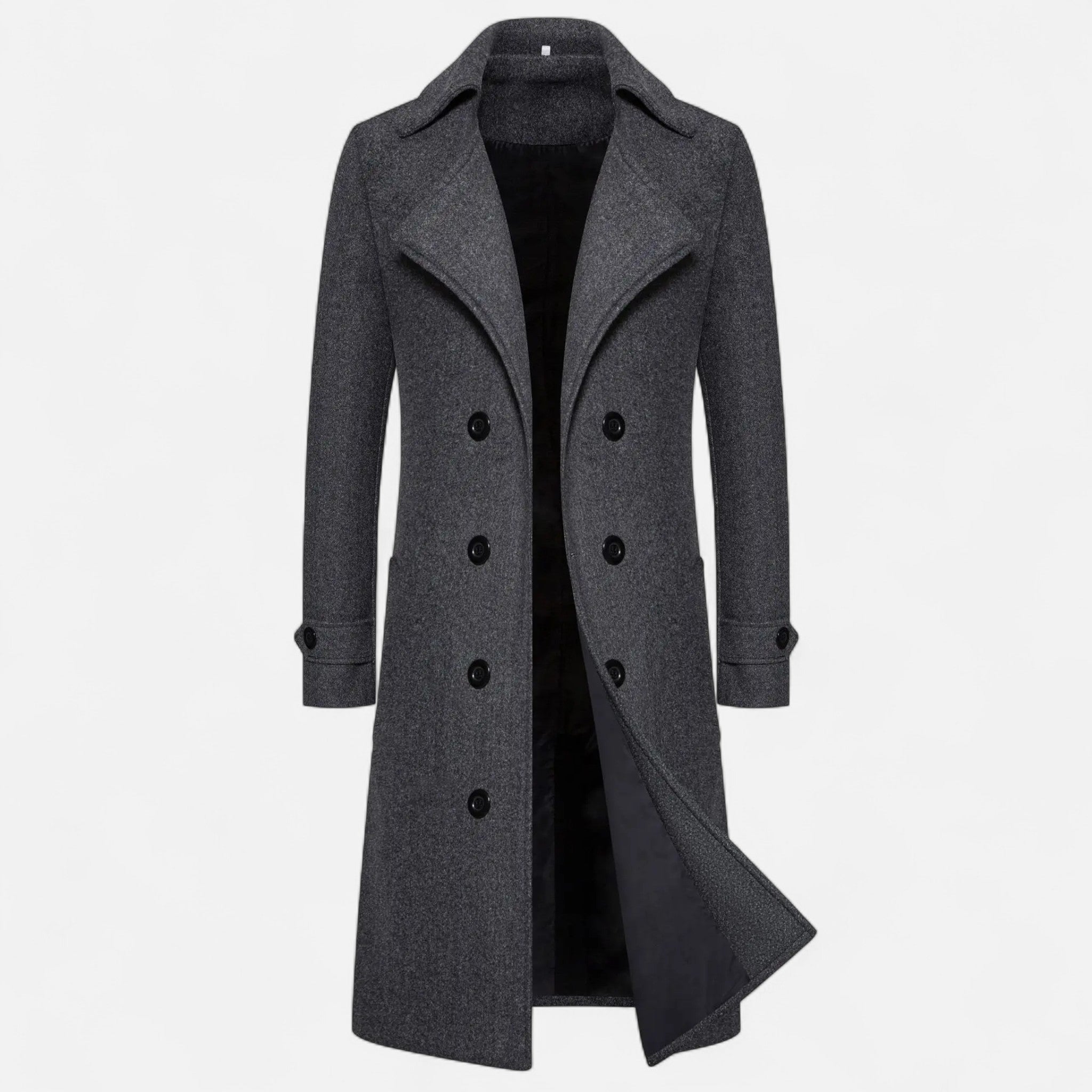 Laurel Legacy | Men’s Double-Breasted Wool Coat Laurel & Legacy