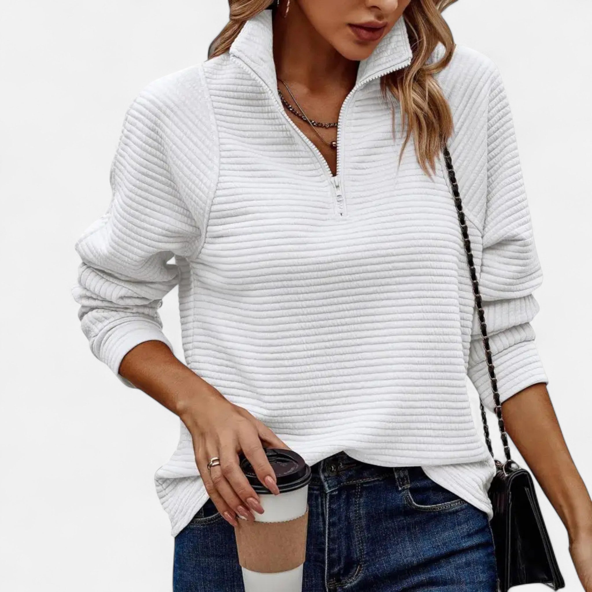 Laurel Legacy | Women’s Half-Zip Sweater Laurel & Legacy