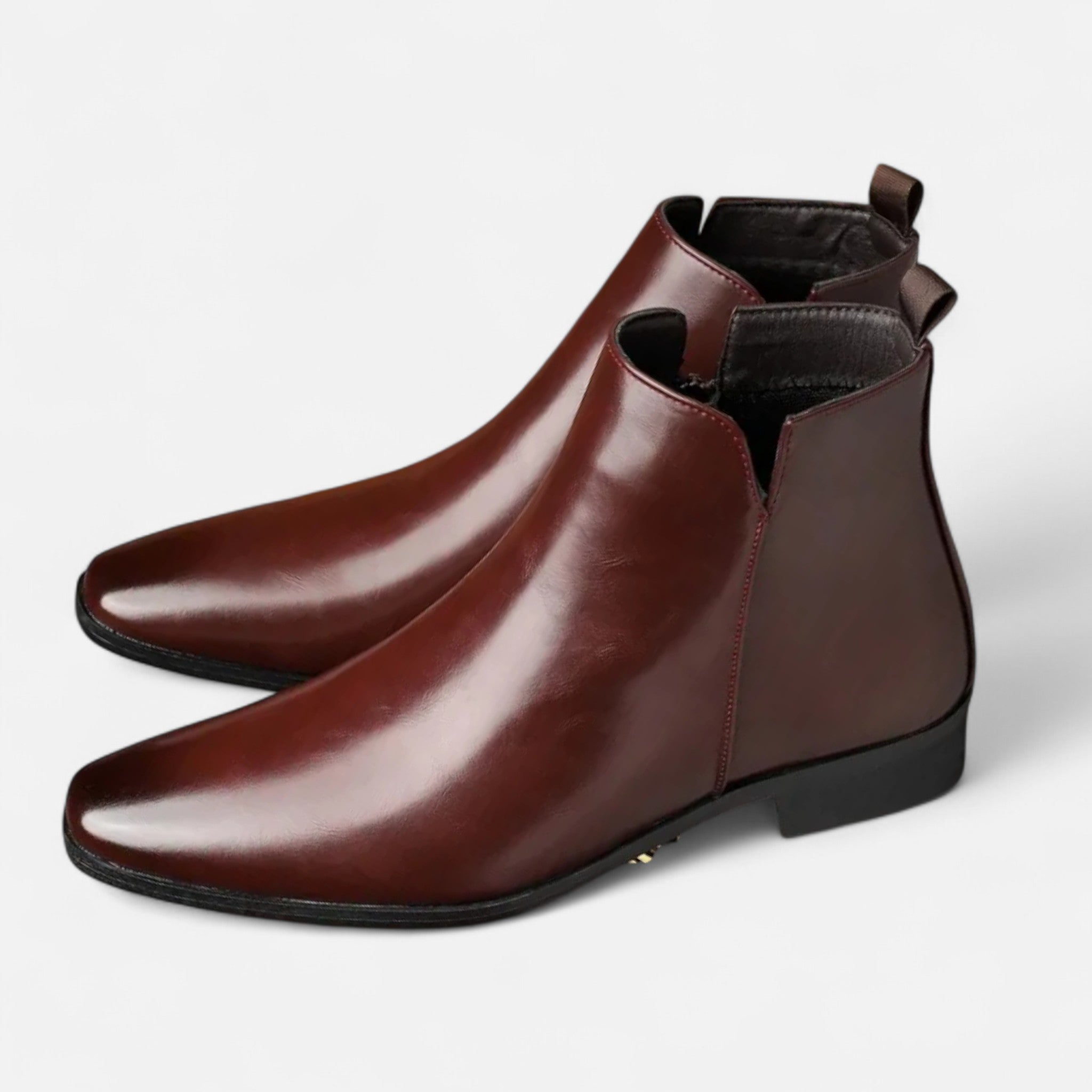 Laurel Legacy | Men’s High-Top PU Leather Boots Laurel & Legacy