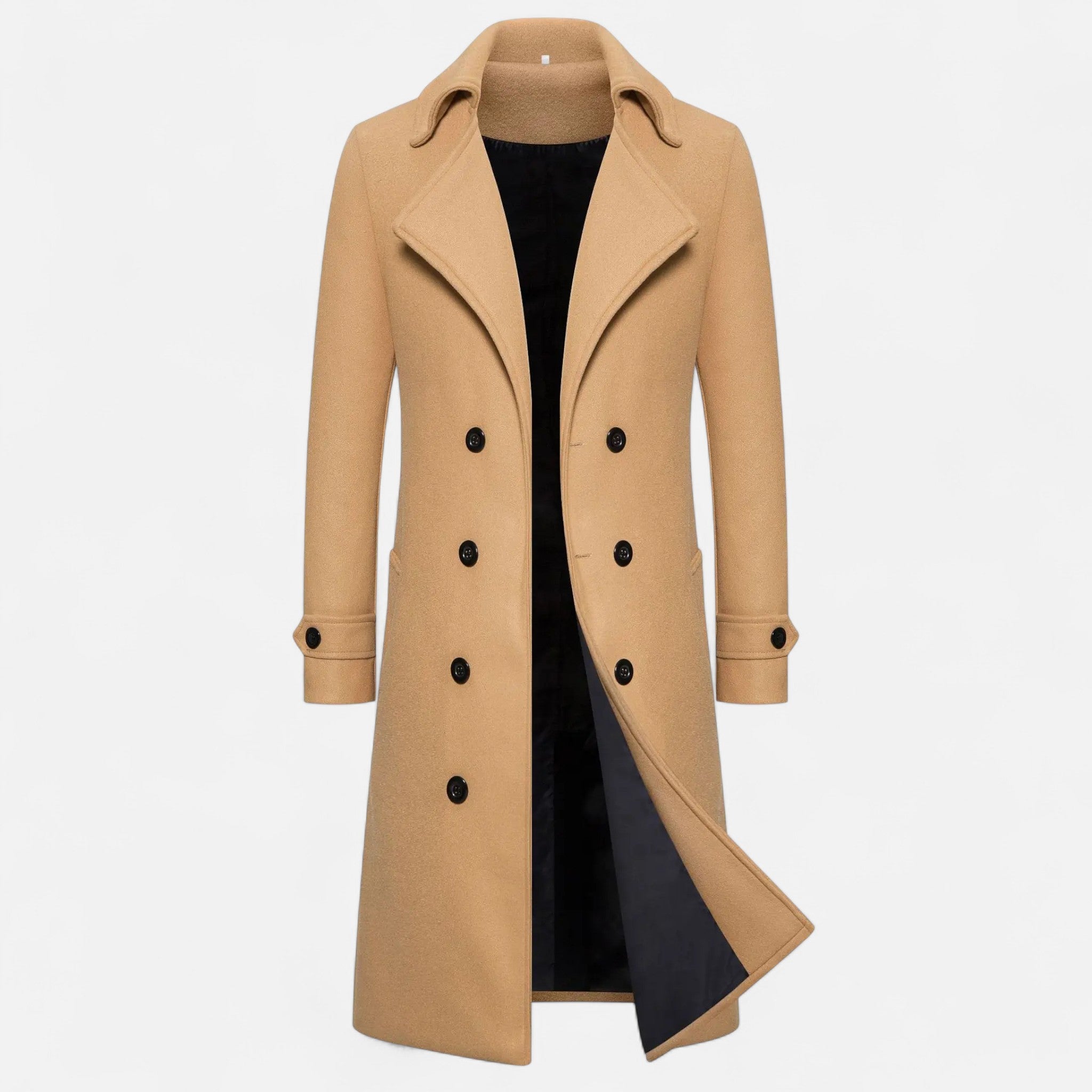 Laurel Legacy | Men’s Double-Breasted Wool Coat Laurel & Legacy