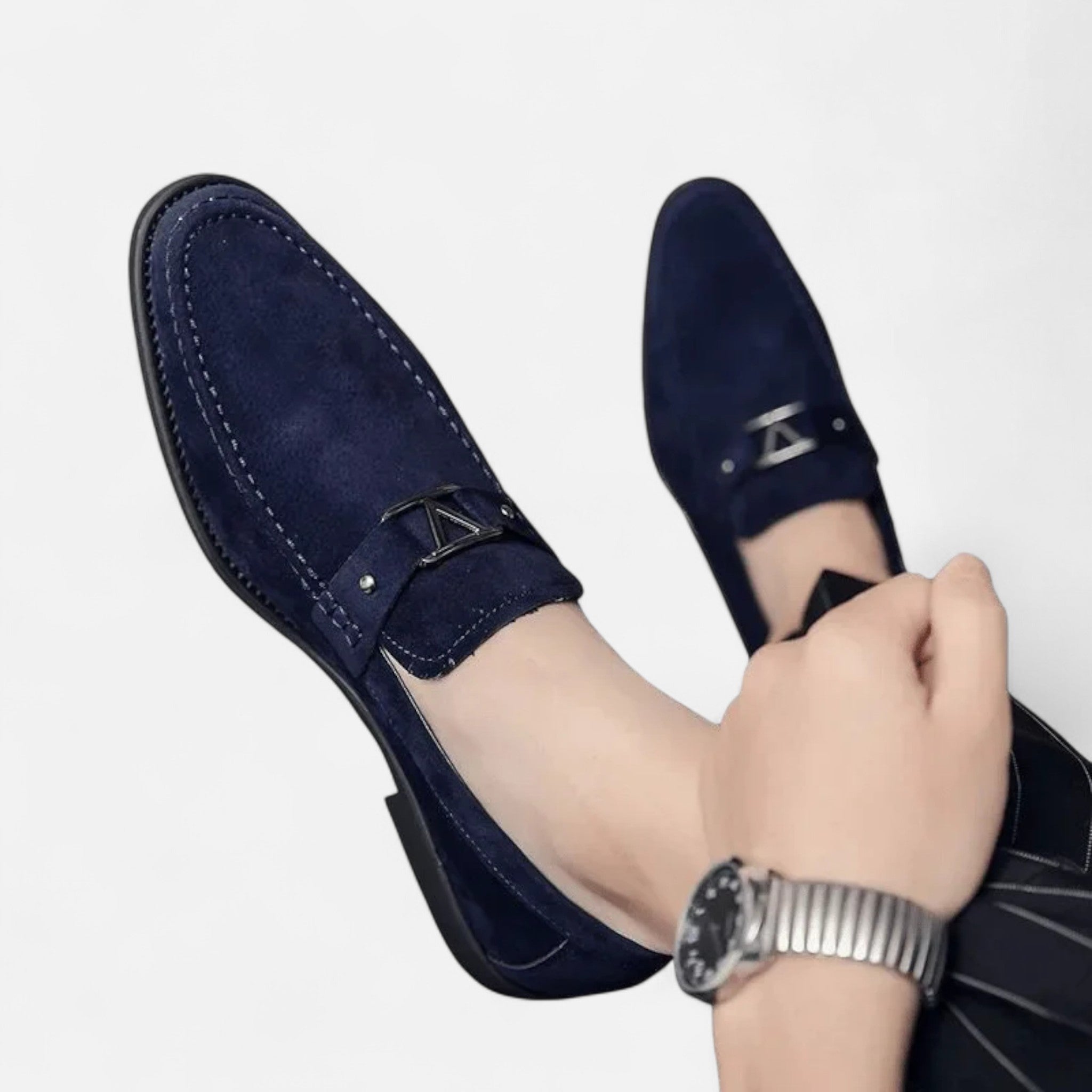 Laurel Legacy | Men’s Suede Slip-On Loafers Laurel & Legacy