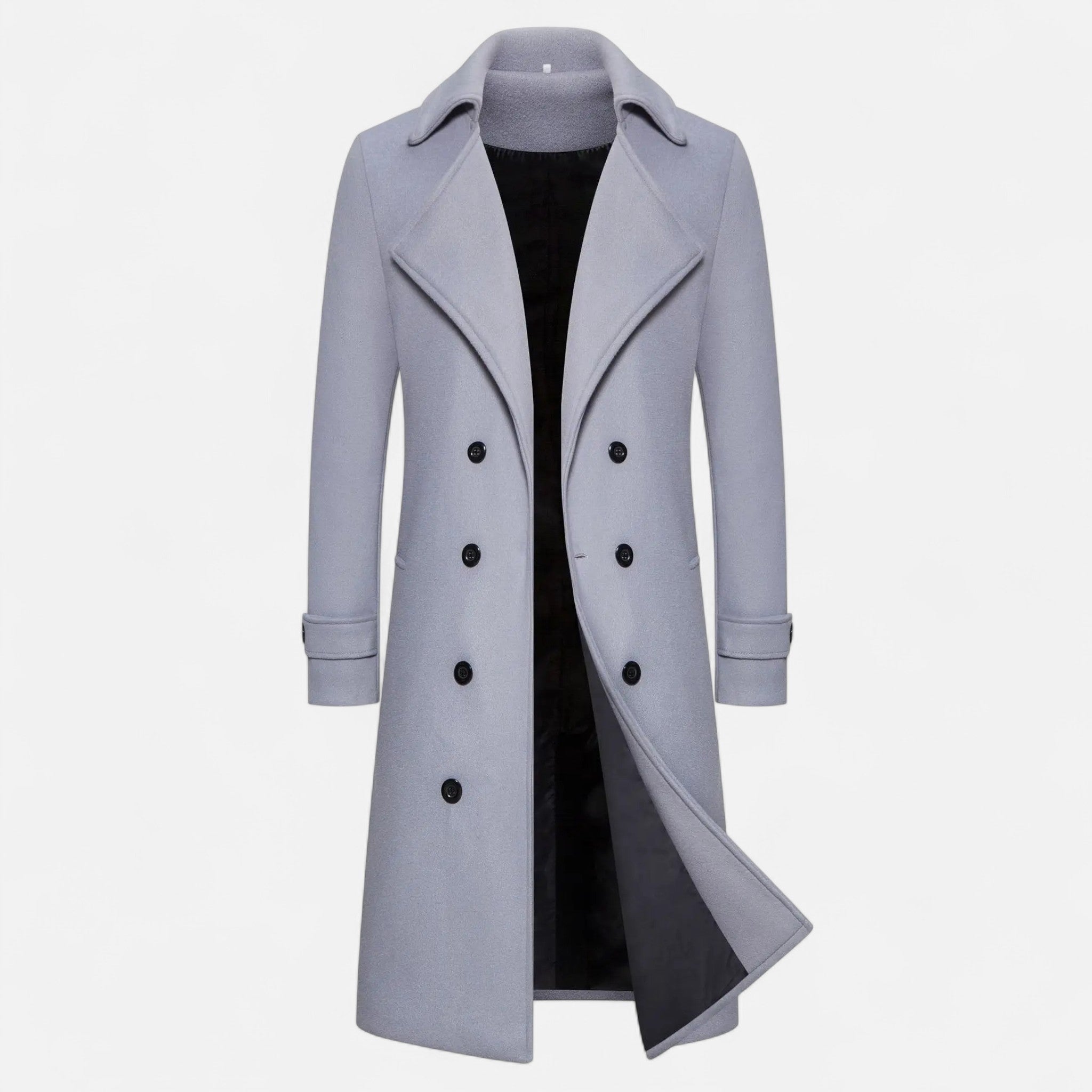 Laurel Legacy | Men’s Double-Breasted Wool Coat Laurel & Legacy