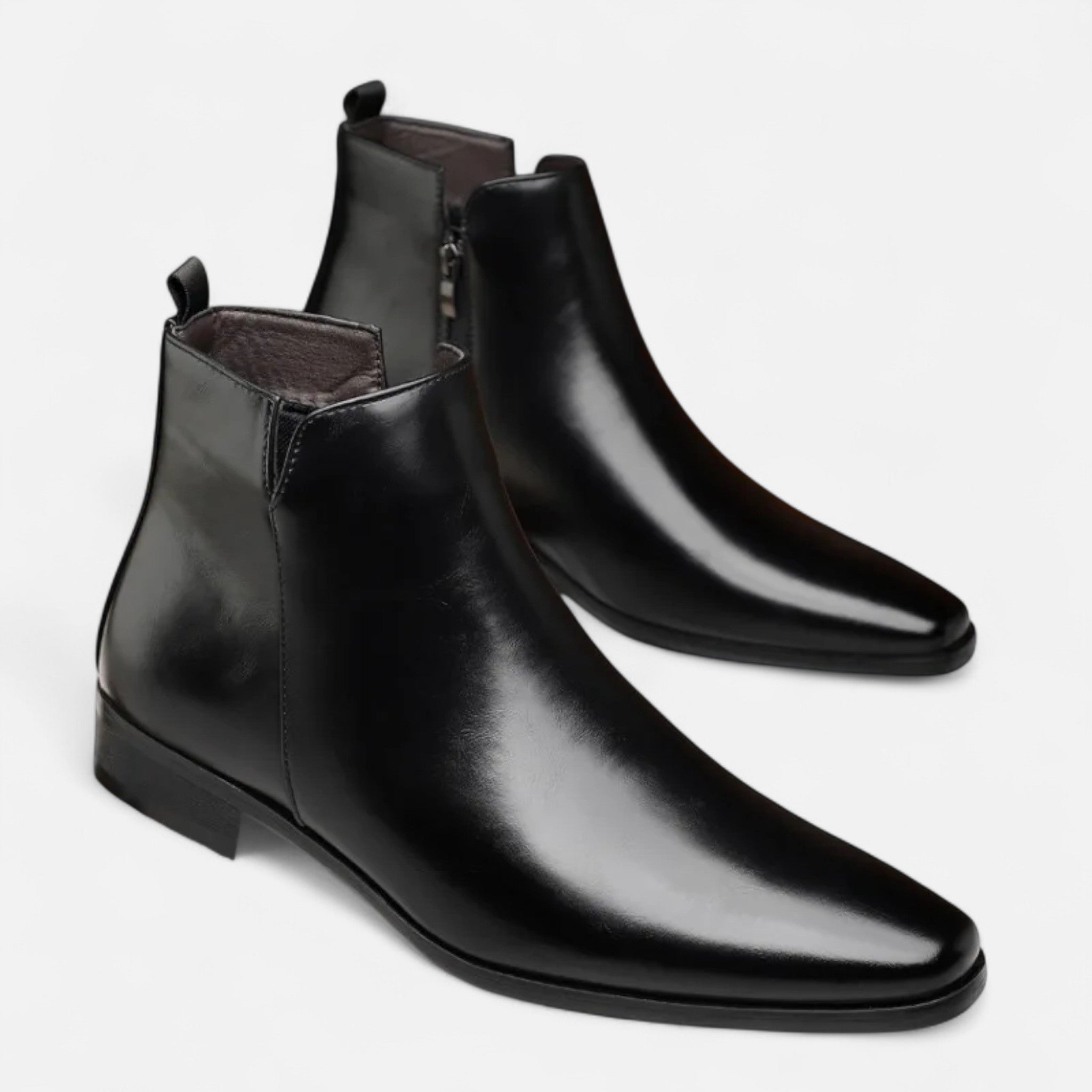 Laurel Legacy | Men’s High-Top PU Leather Boots Laurel & Legacy