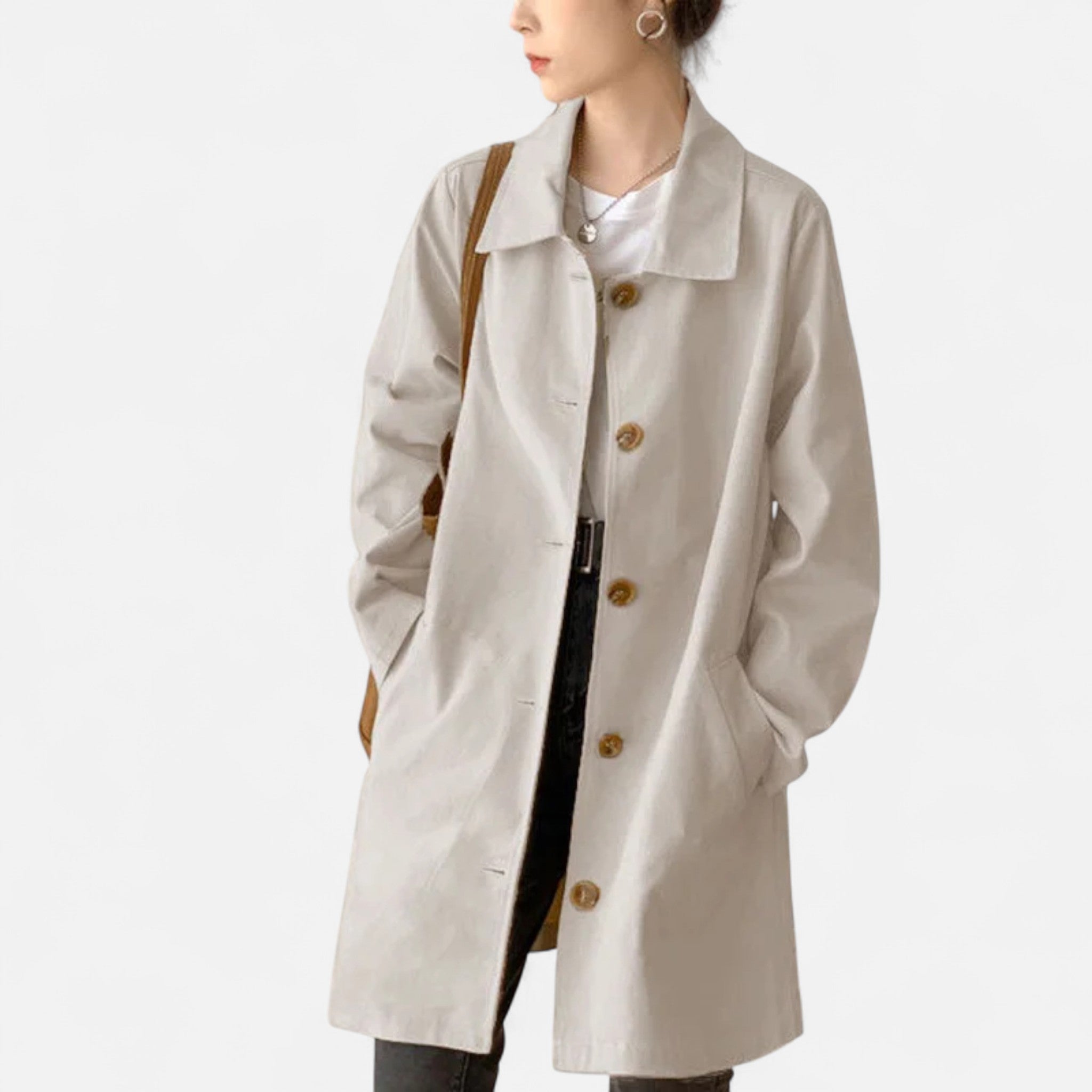 Laurel Legacy | Women’s Classic Wool Trench Coat Laurel & Legacy
