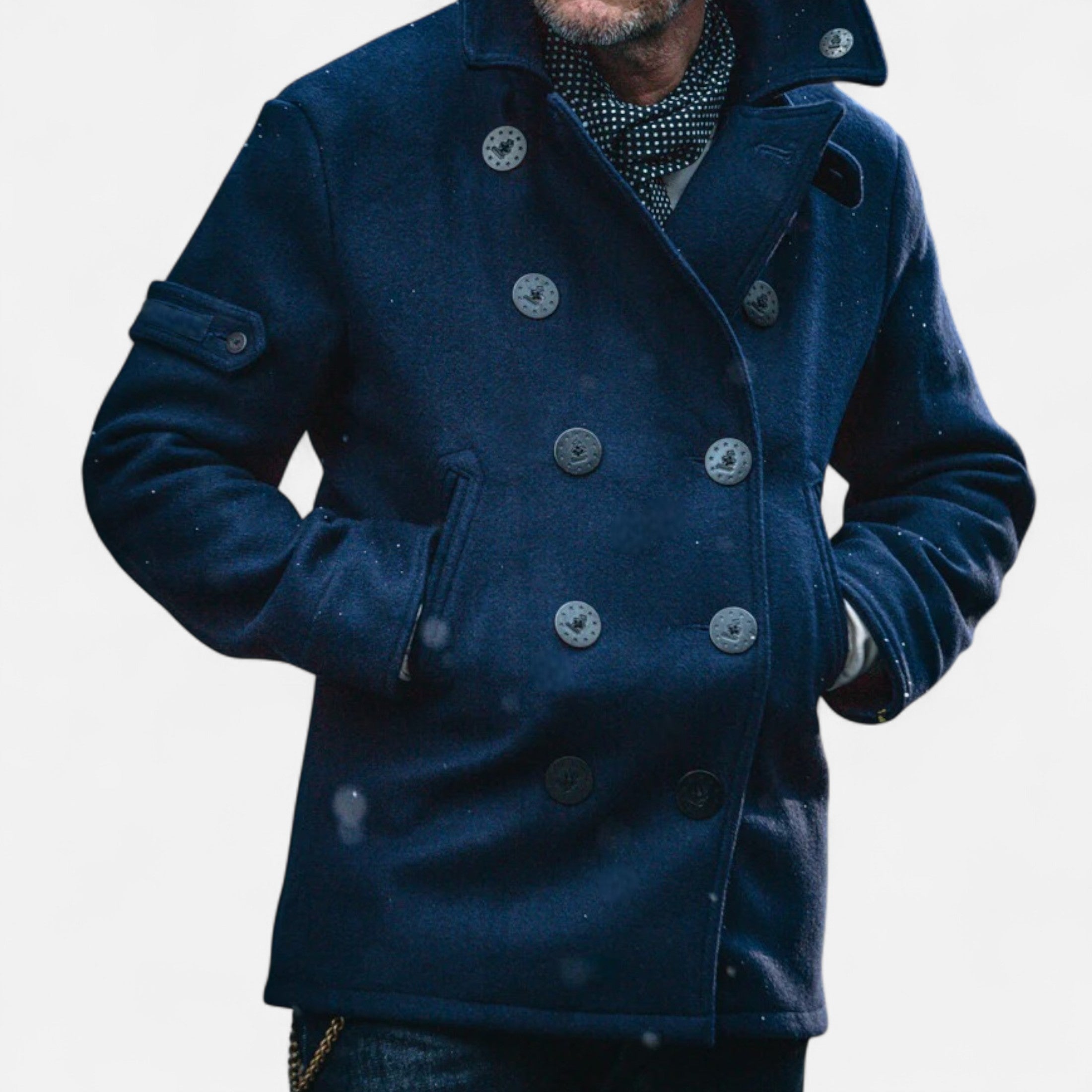Laurel Legacy | Men’s Double-Breasted Wool Coat Laurel & Legacy