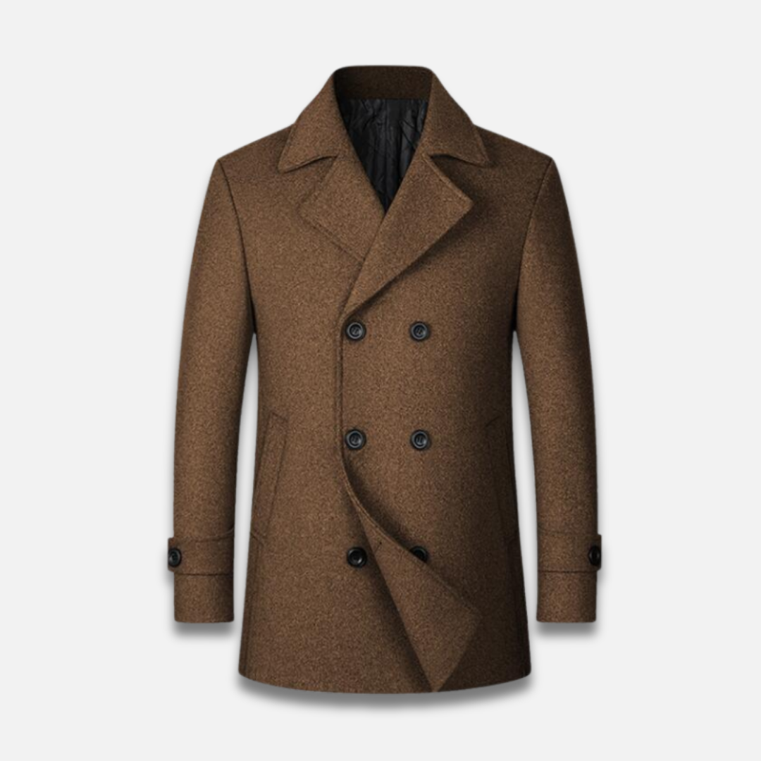 Men’s Double-Breasted Coat Laurel & Legacy