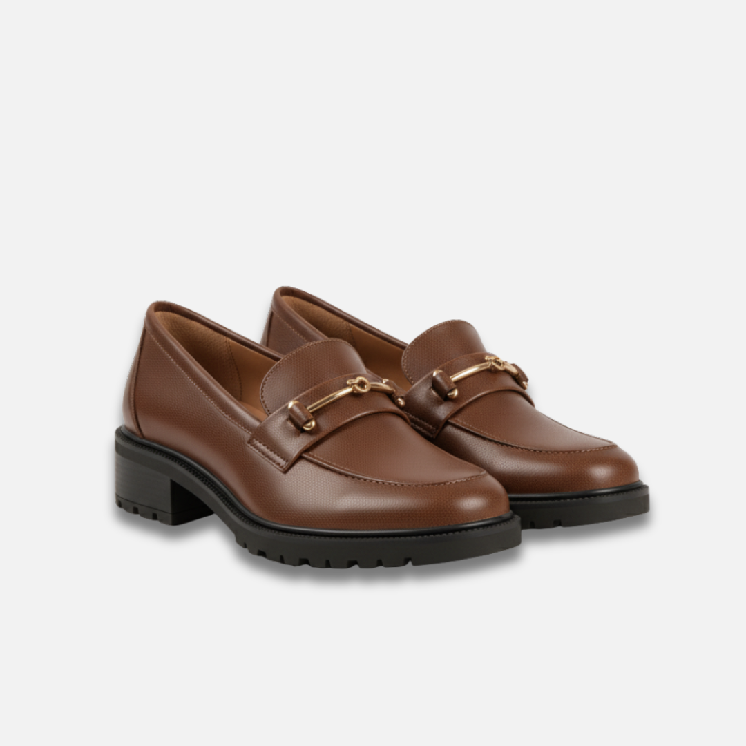 Women’s Retro Thick Sole Penny Loafer Shoes Laurel & Legacy