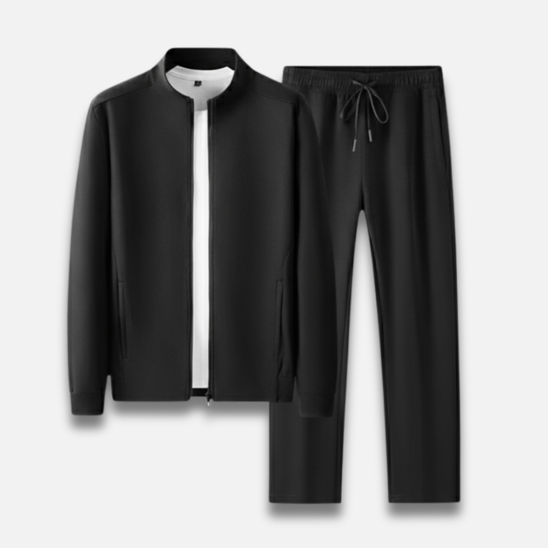 Men’s Stand Collar Wool Set Laurel & Legacy