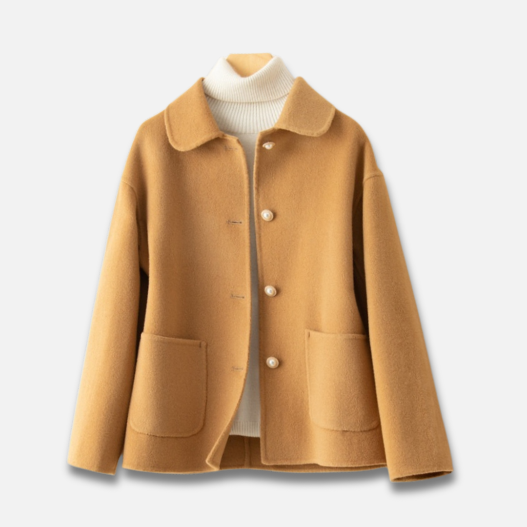 Women’s Cashmere Lapel Coat Laurel & Legacy