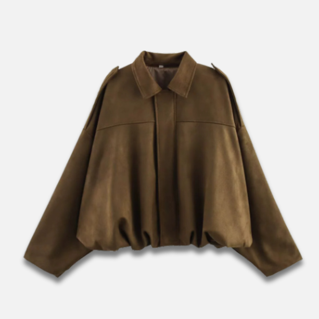 Women’s Oversized Suede Jacket Laurel & Legacy