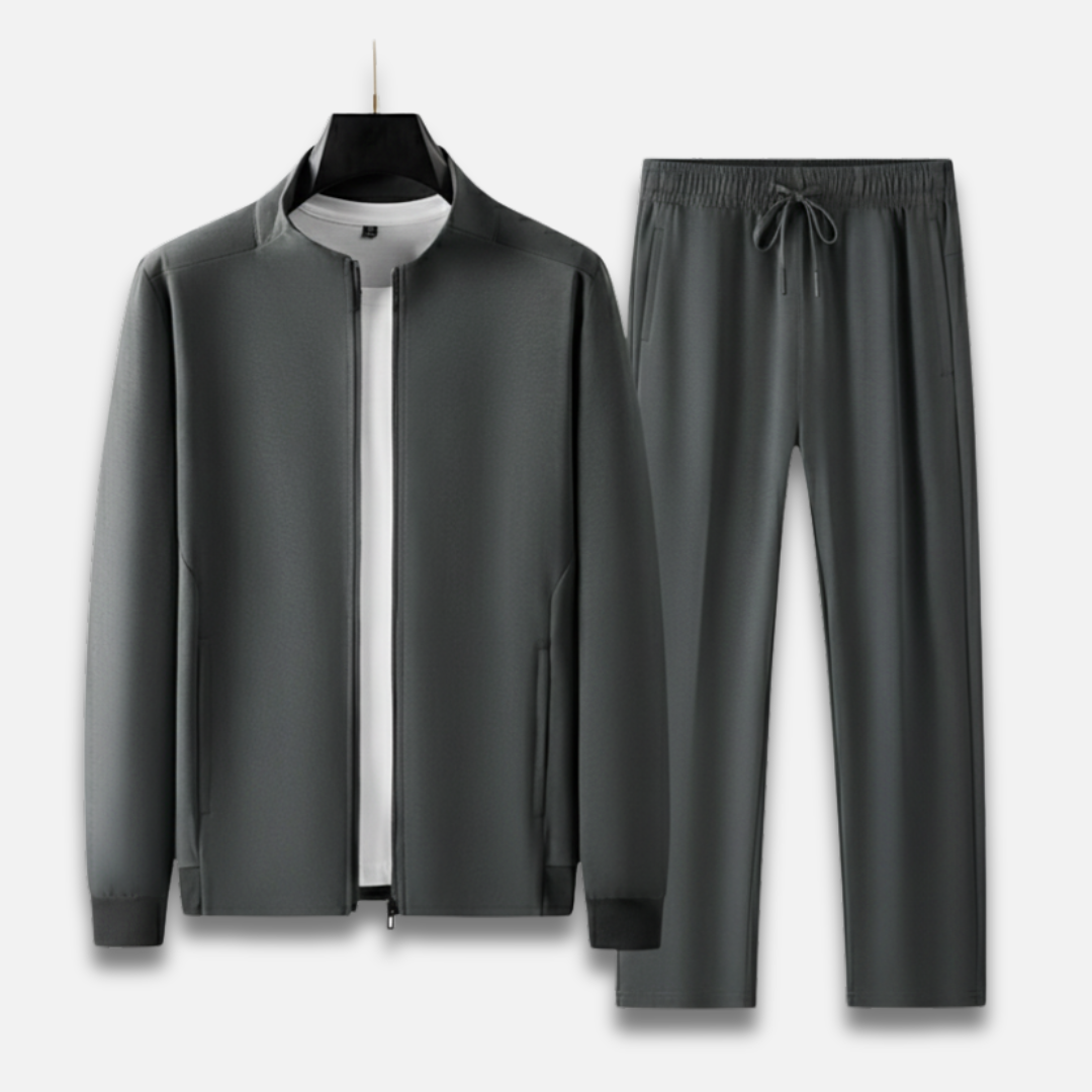 Men’s Stand Collar Wool Set Laurel & Legacy