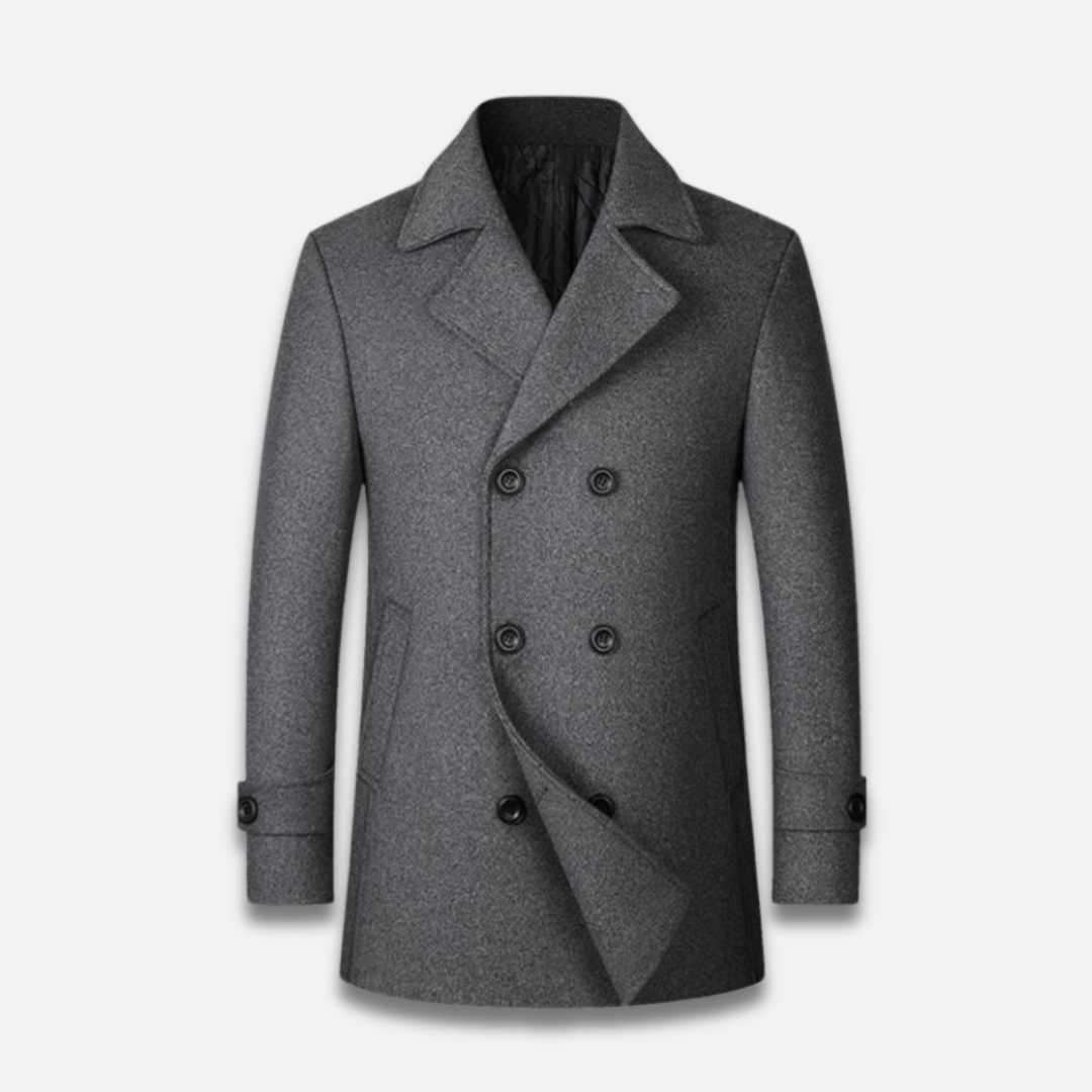 Men’s Double-Breasted Coat Laurel & Legacy
