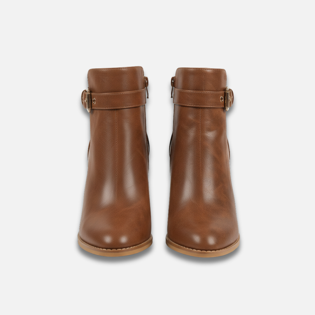 Women’s Retro Buckle Strap Ankle Boots Laurel & Legacy
