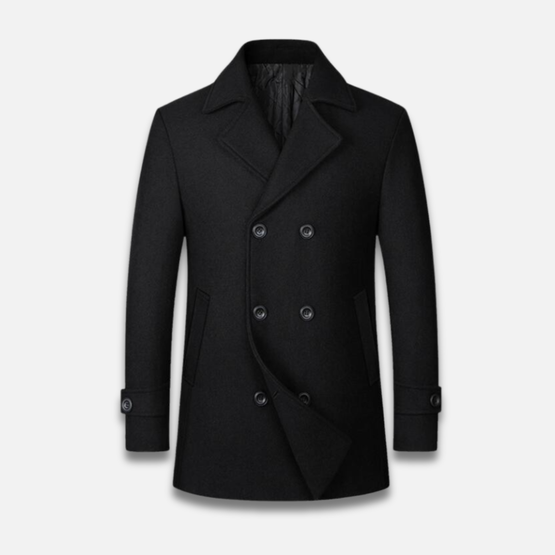 Men’s Double-Breasted Coat Laurel & Legacy