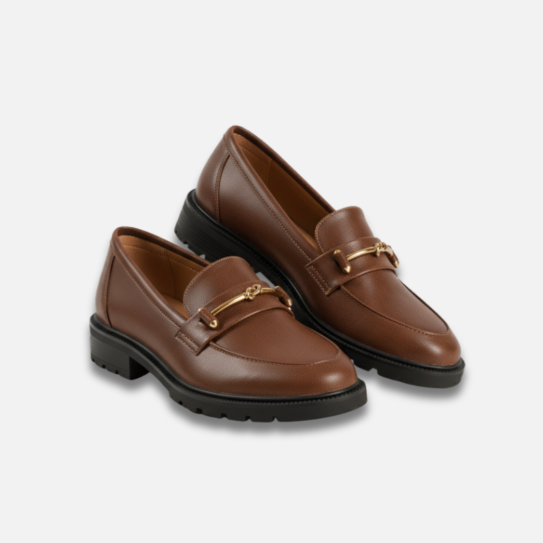 Women’s Retro Thick Sole Penny Loafer Shoes Laurel & Legacy