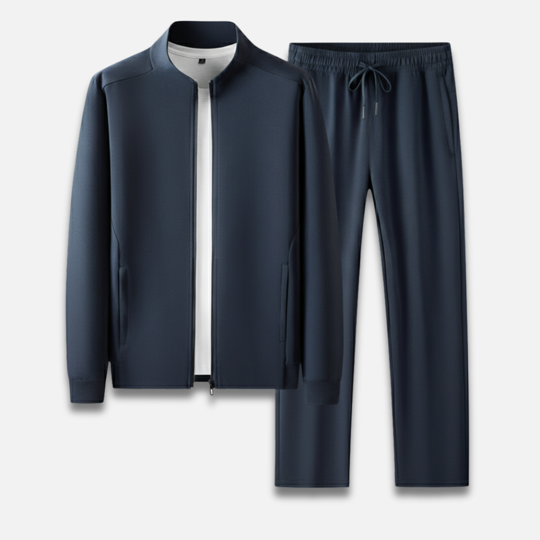 Men’s Stand Collar Wool Set Laurel & Legacy