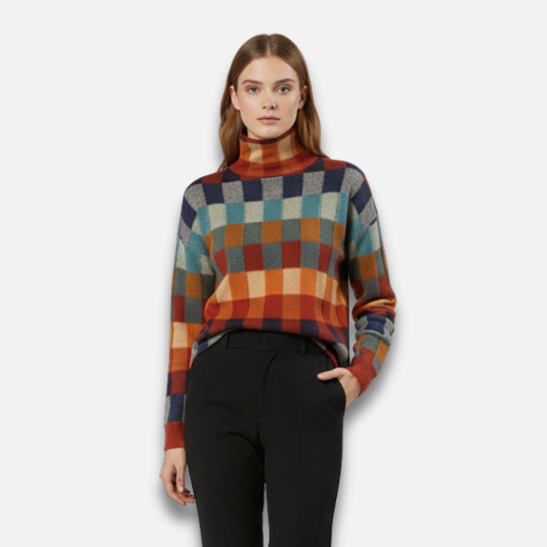 Women’s Merino Turtleneck Sweater Laurel & Legacy