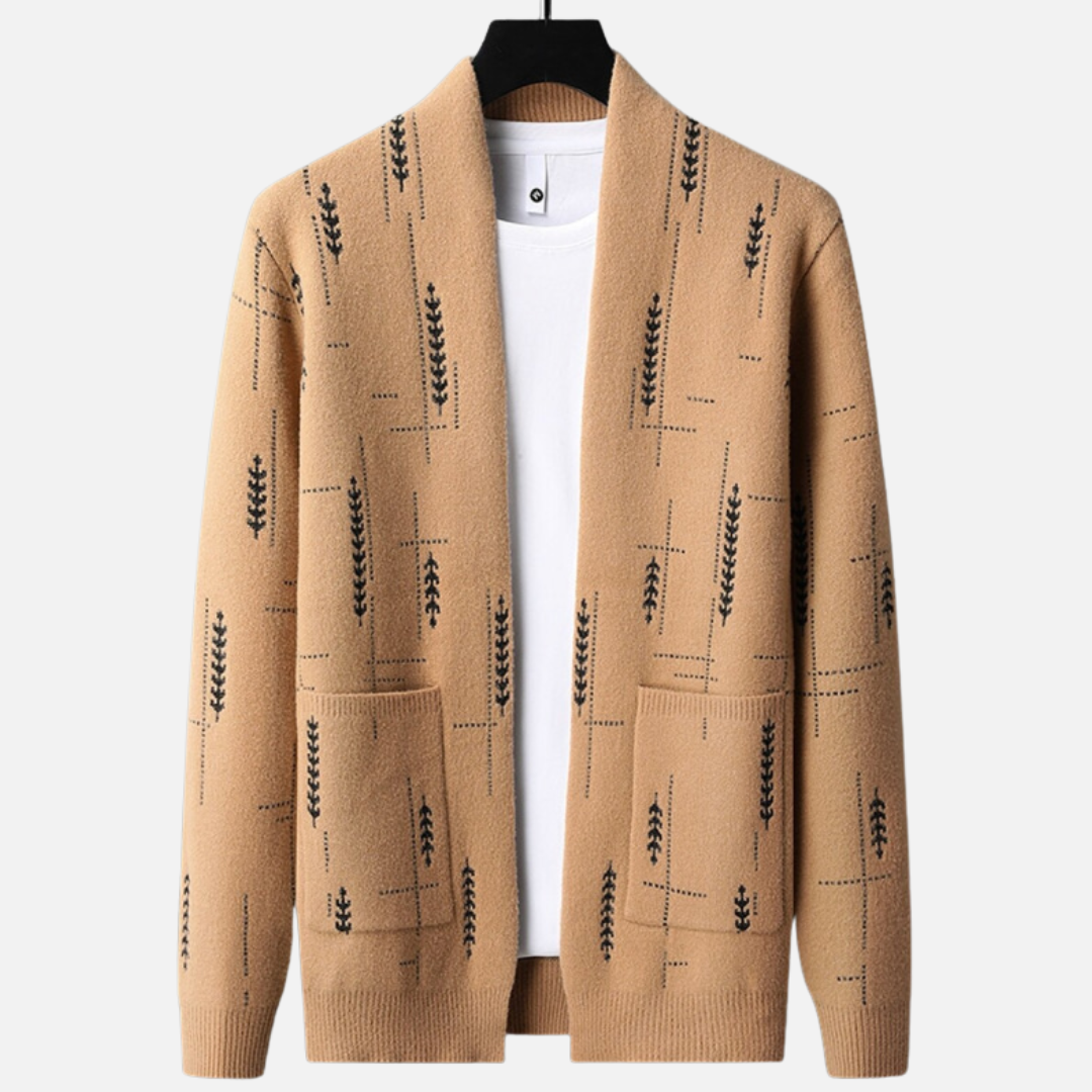 Men’s Pattern Knit Cardigan Laurel & Legacy