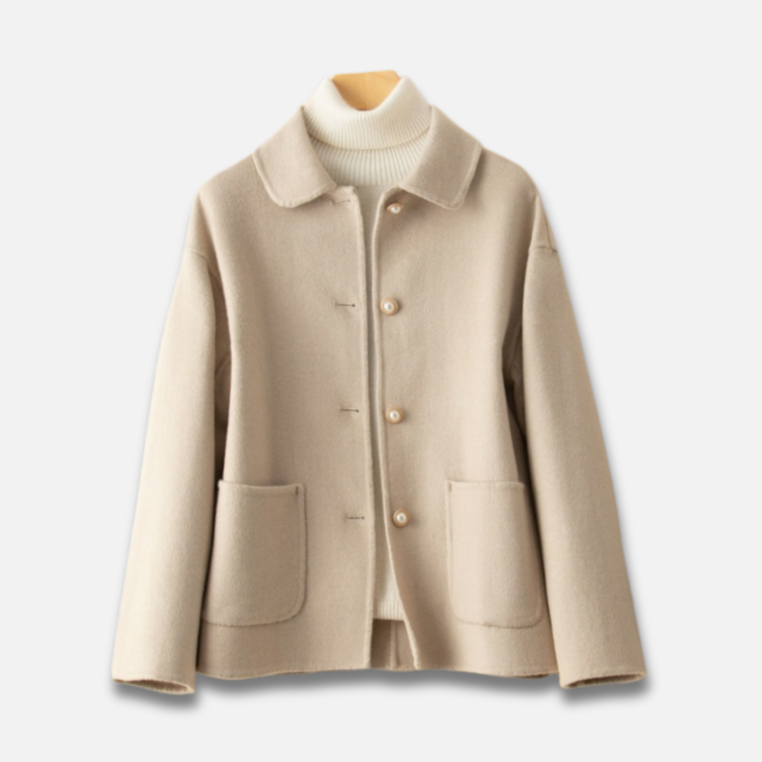 Women’s Cashmere Lapel Coat Laurel & Legacy