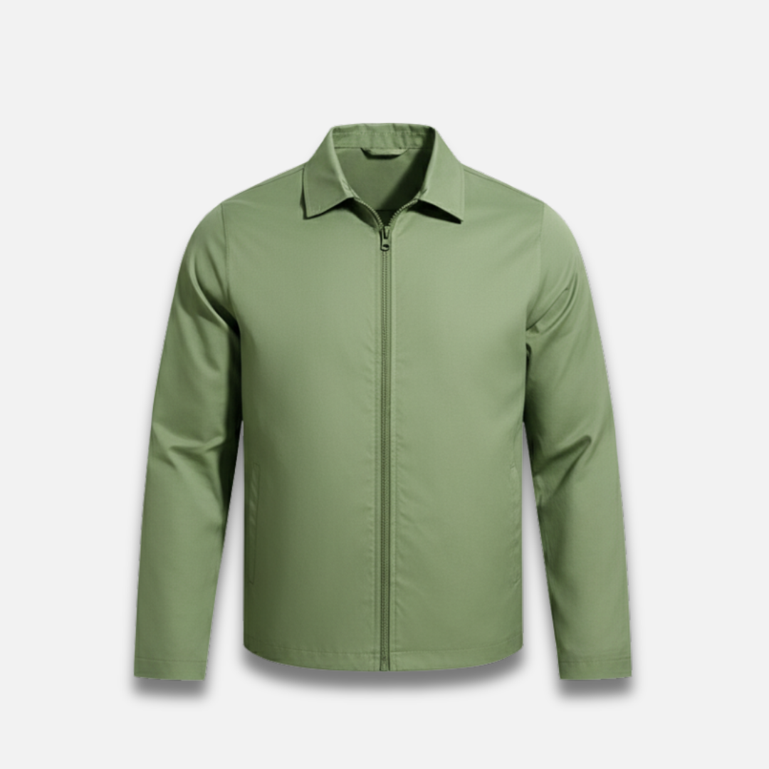 Men’s Business Zipper Raglan Jacket Laurel & Legacy